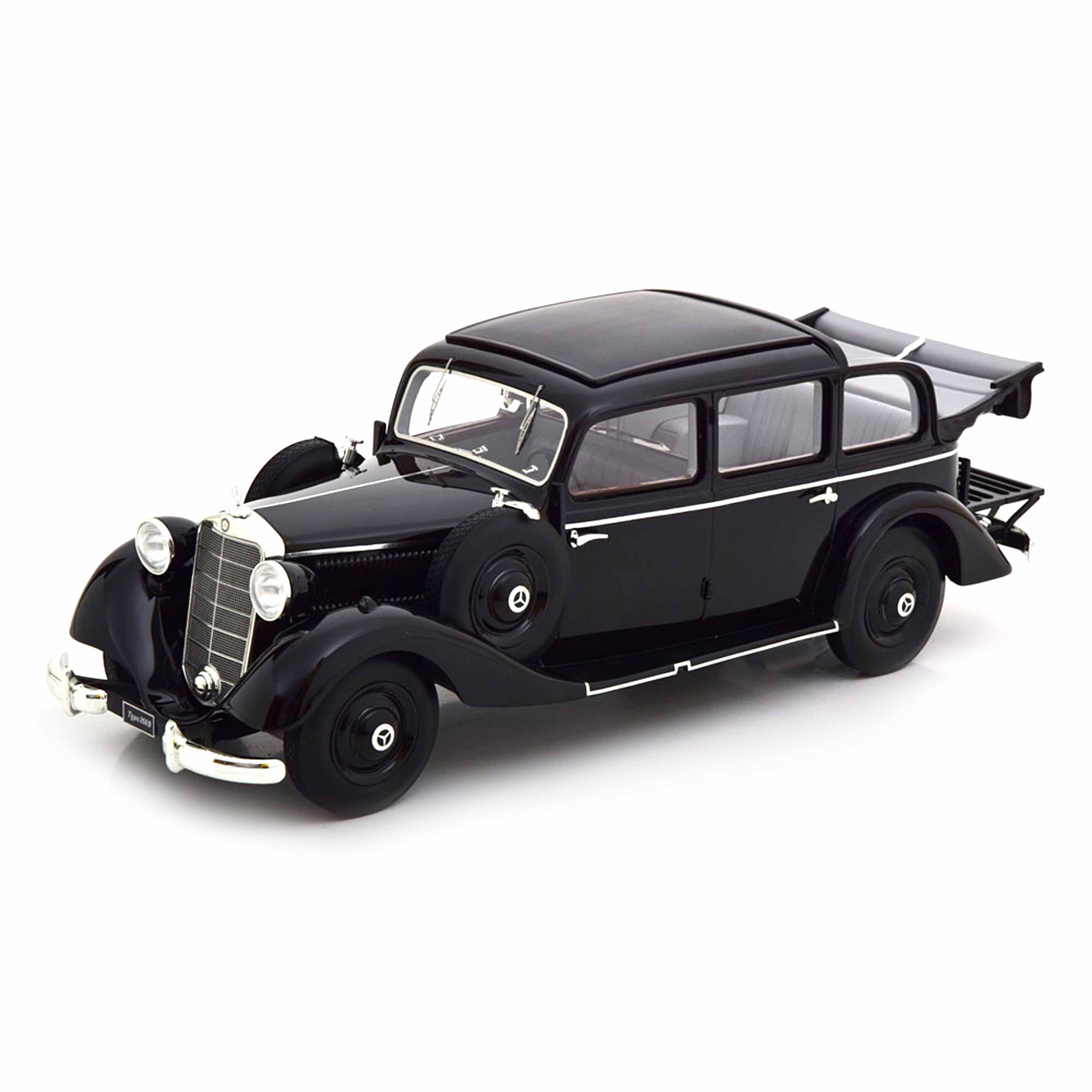 Mercedes 260D Pullman semi-ouverte 1936 Noir 1/18