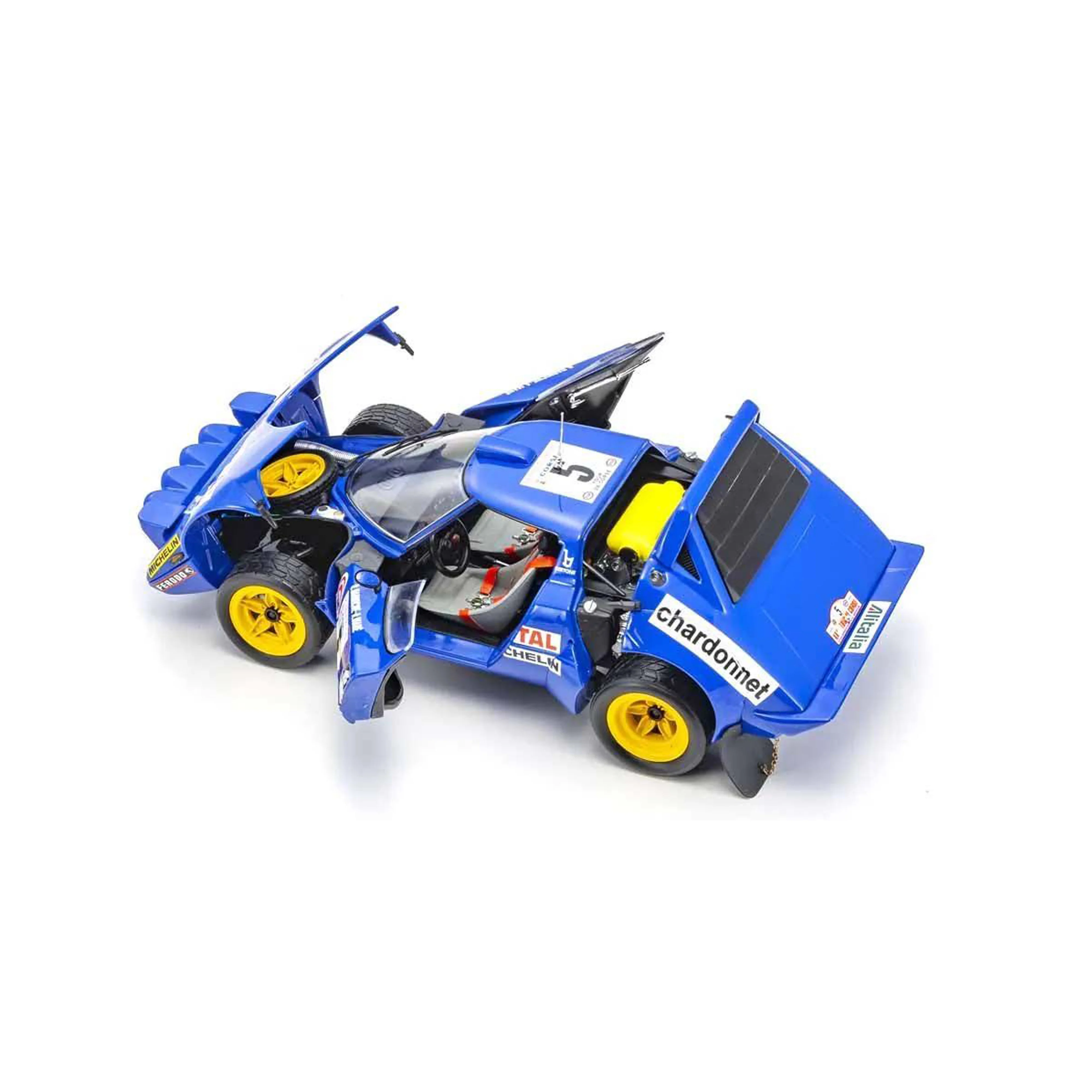 Lancia Stratos HF 1976 Tour de Corse Bleu (N°5) 1/18