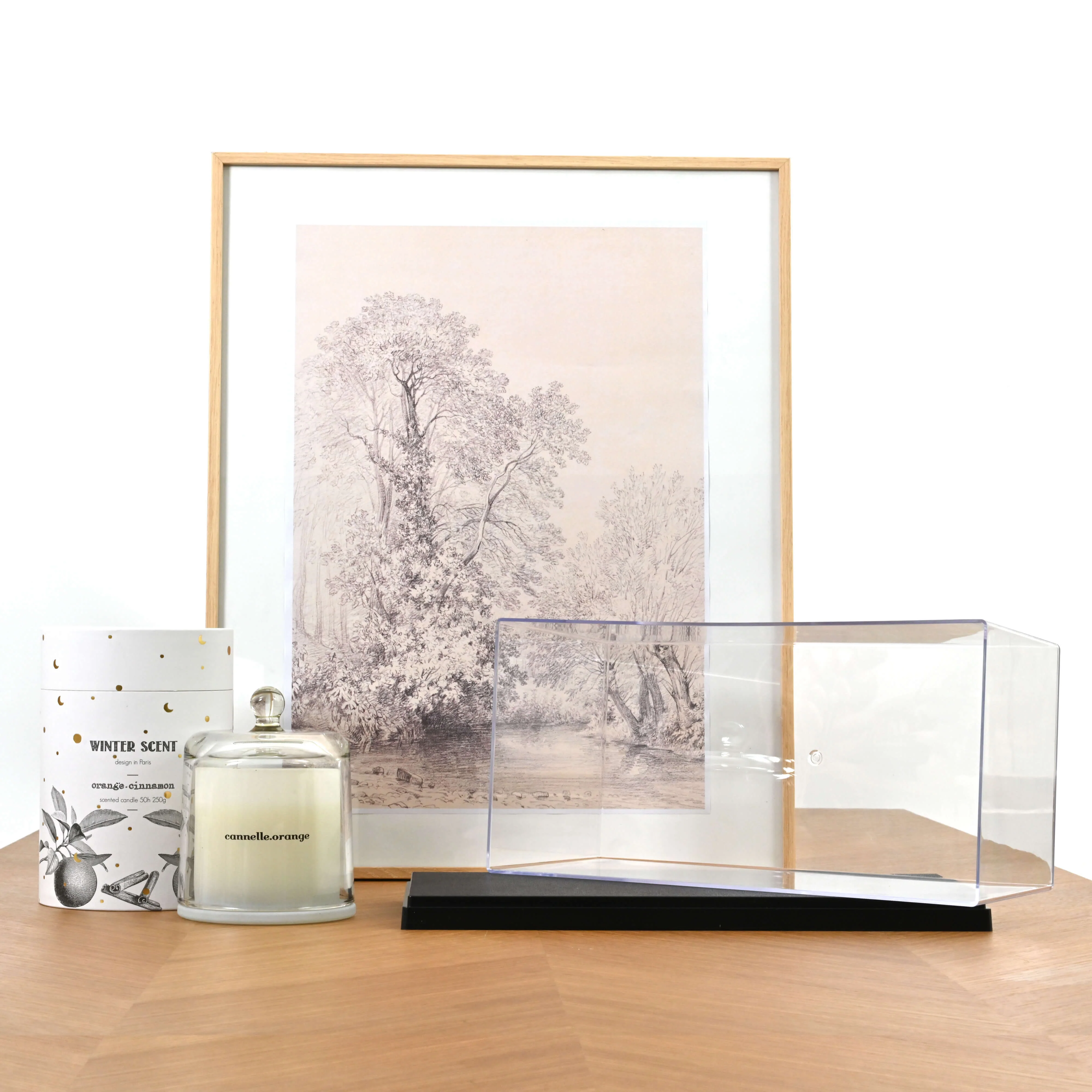 Boîte vitrine noire 1/18