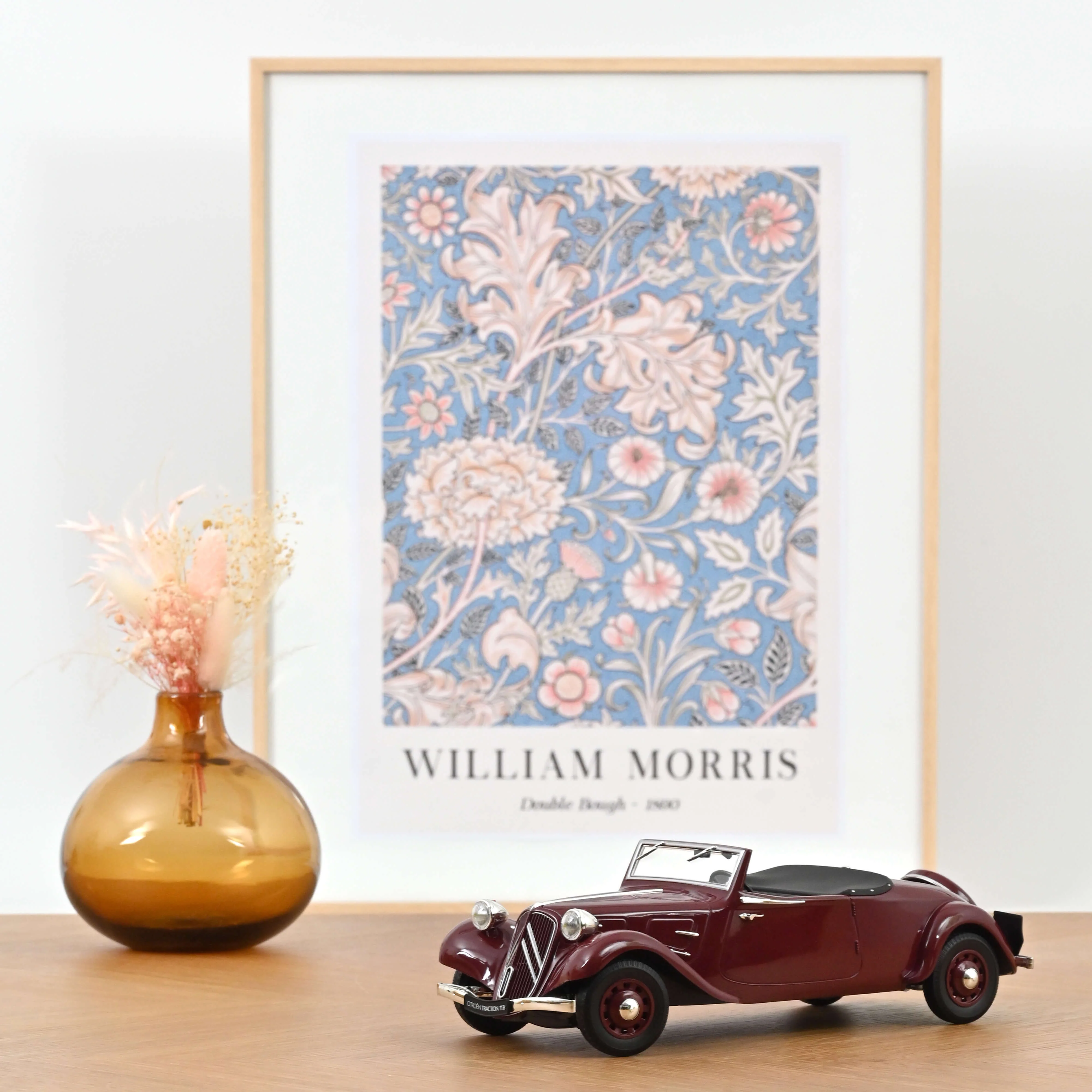 Citroën Traction Cabriolet 1938 Rouge foncé 1/18