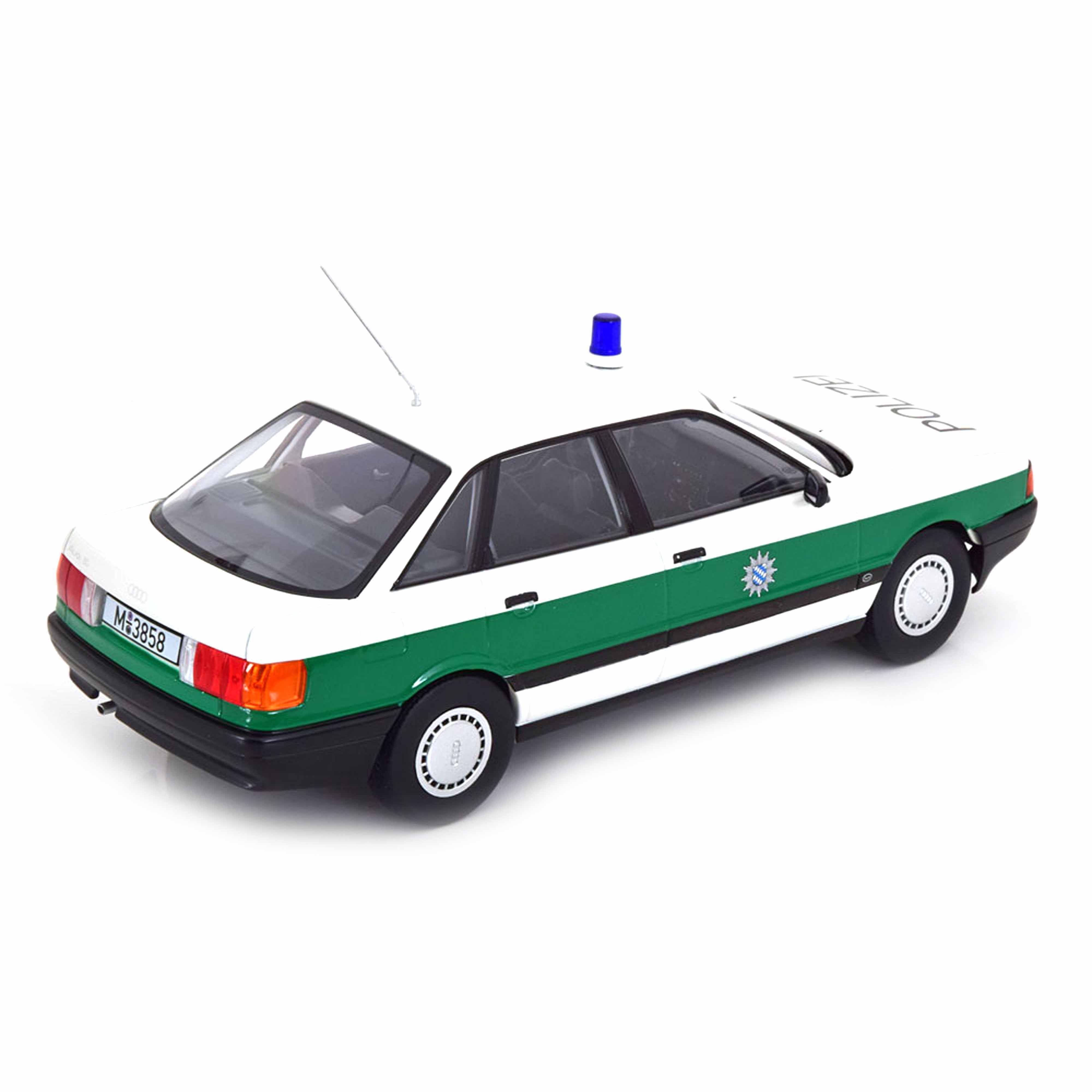 Audi 80 B3 1989 Polizei 1/18