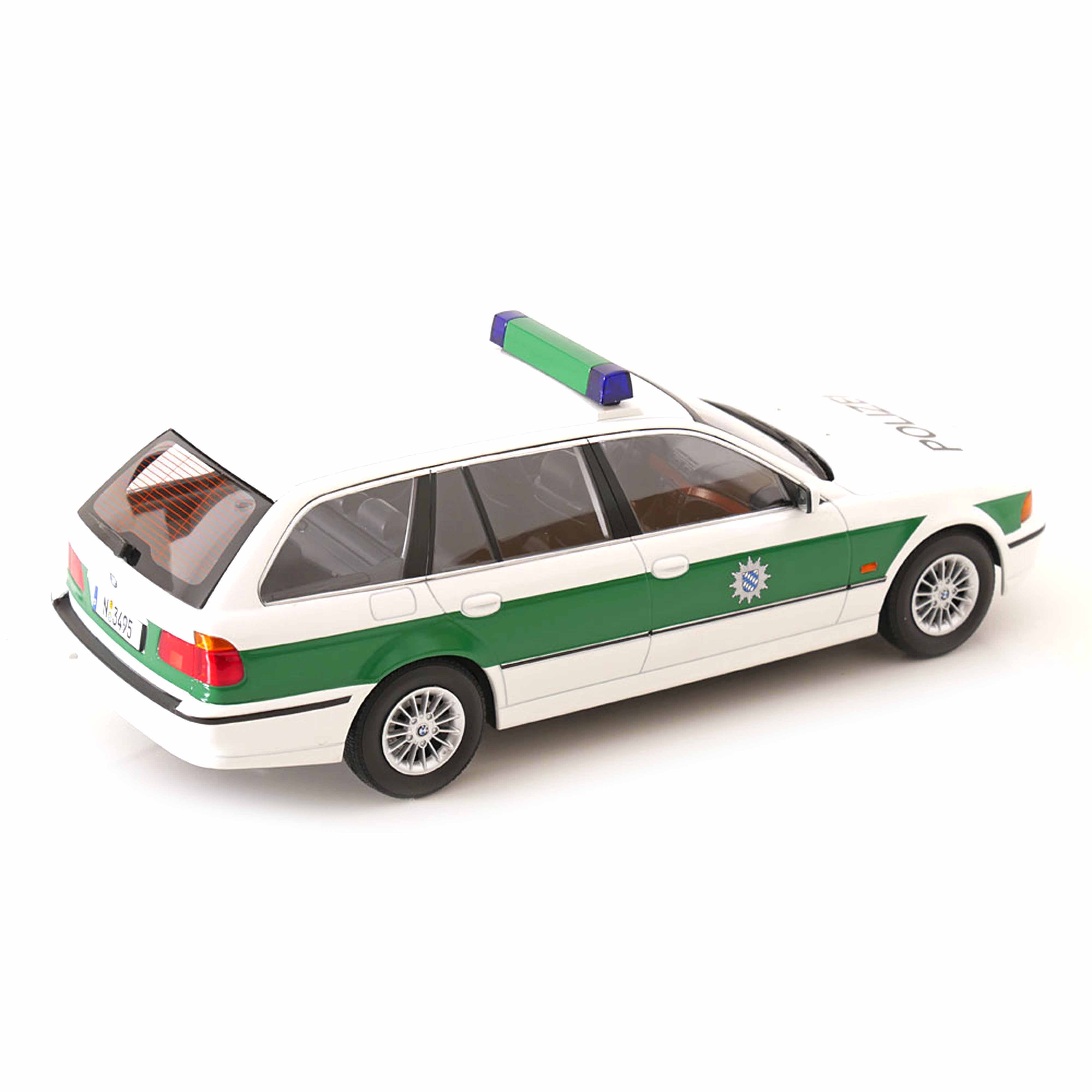 BMW Série 5 E39 Touring 1998 Police 1/18