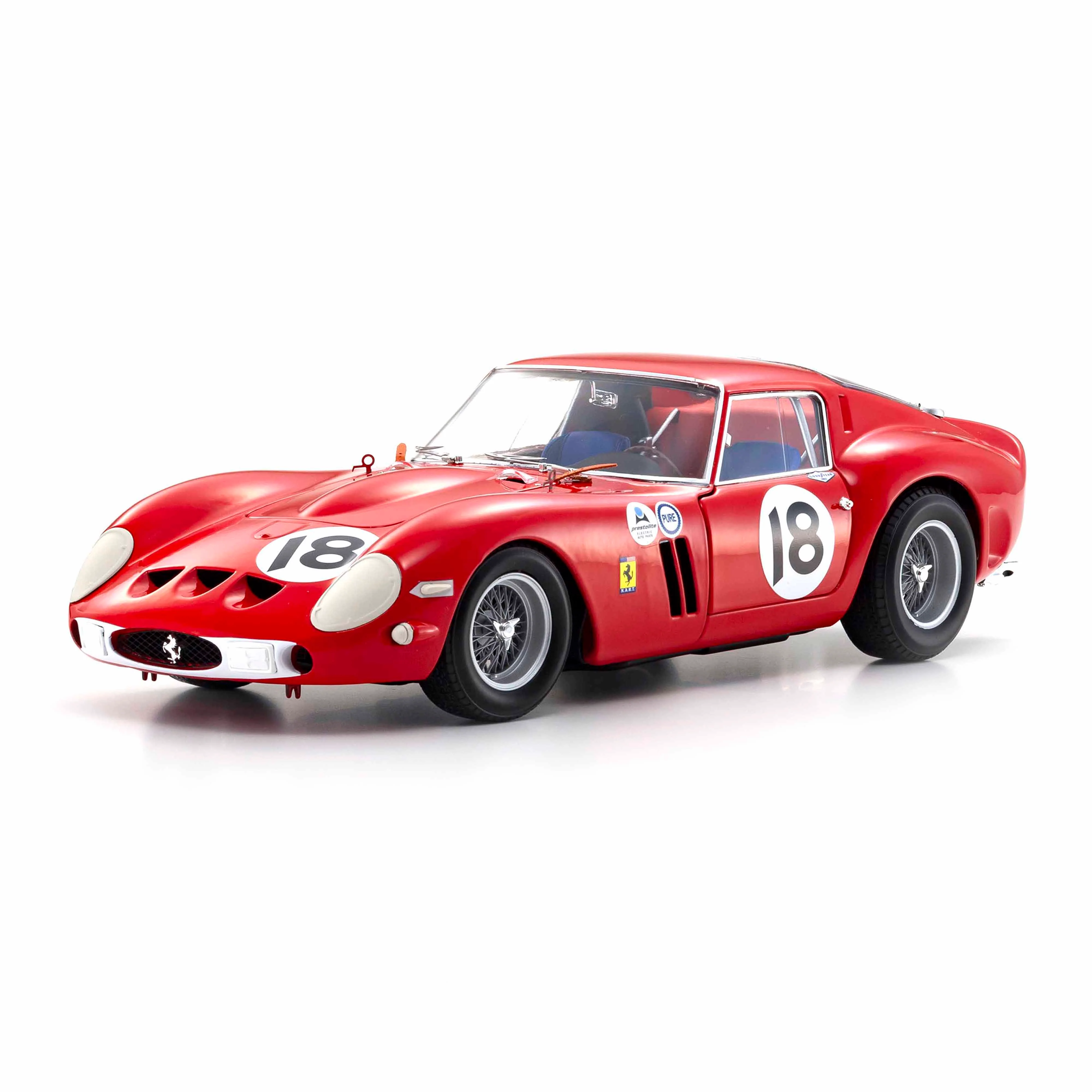 Ferrari 250 GTO 1963 Daytona 3h Rouge N°18 1/18