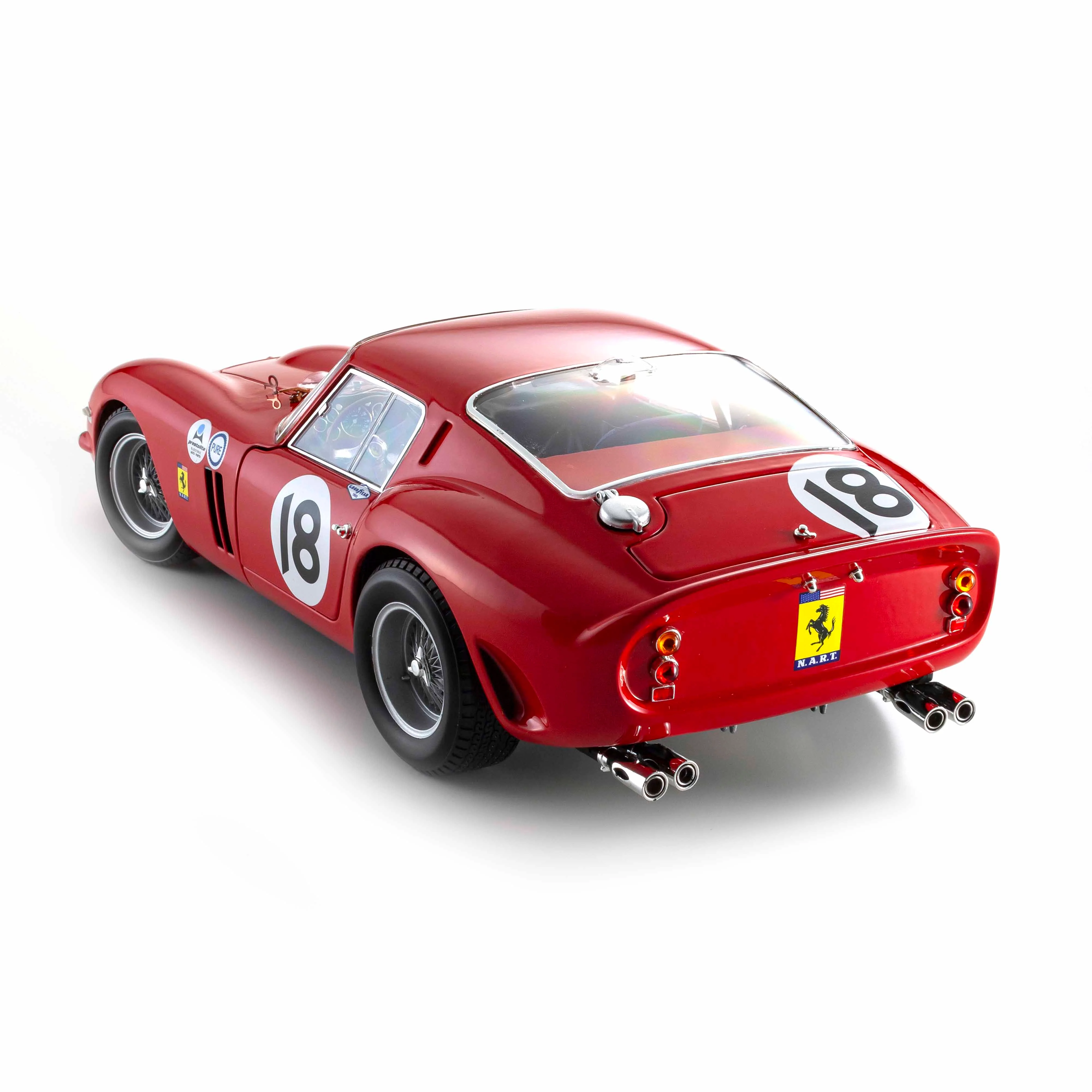 Ferrari 250 GTO 1963 Daytona 3h Rouge N°18 1/18
