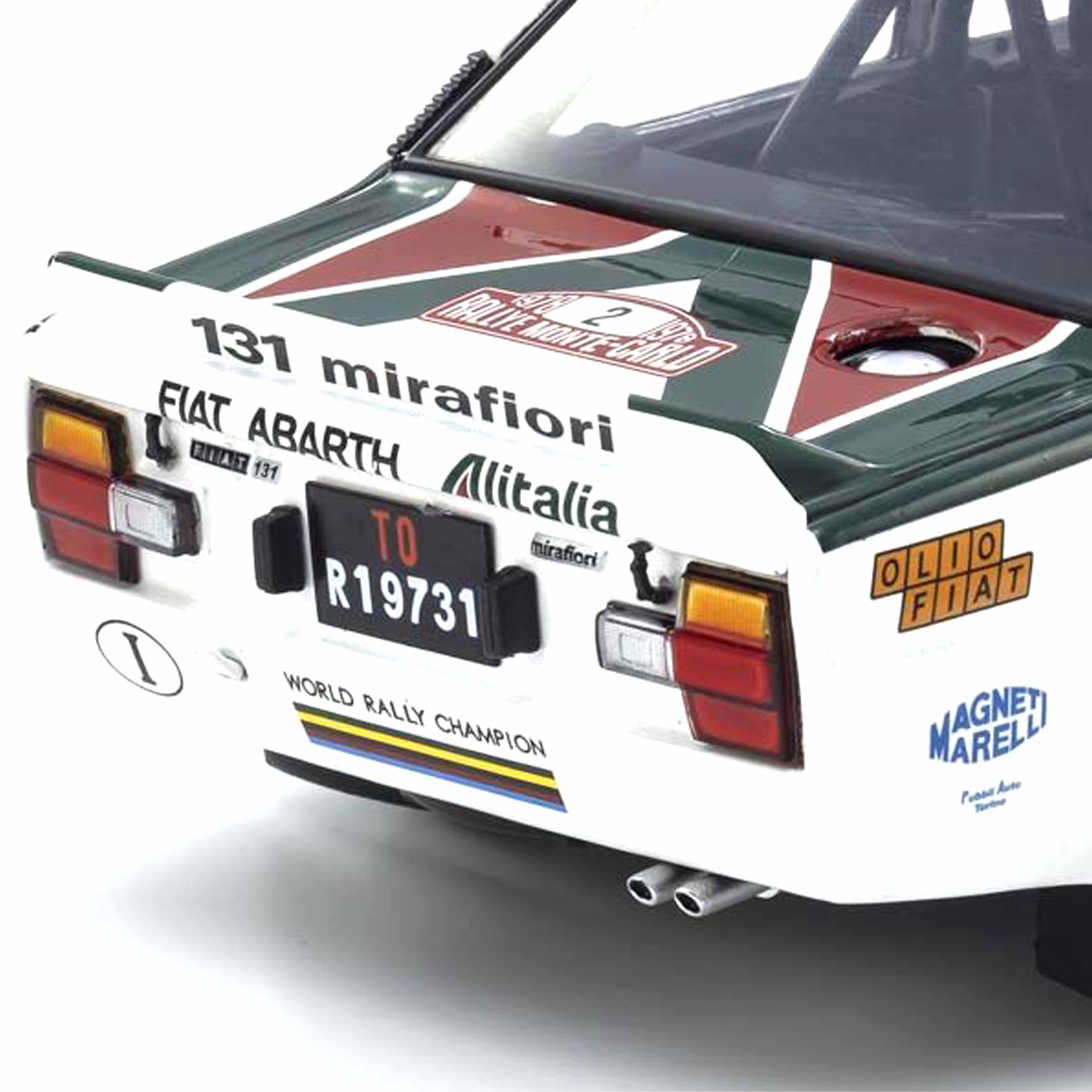Fiat 131 Abarth 1978 Monte Carlo (N°2) 1/18