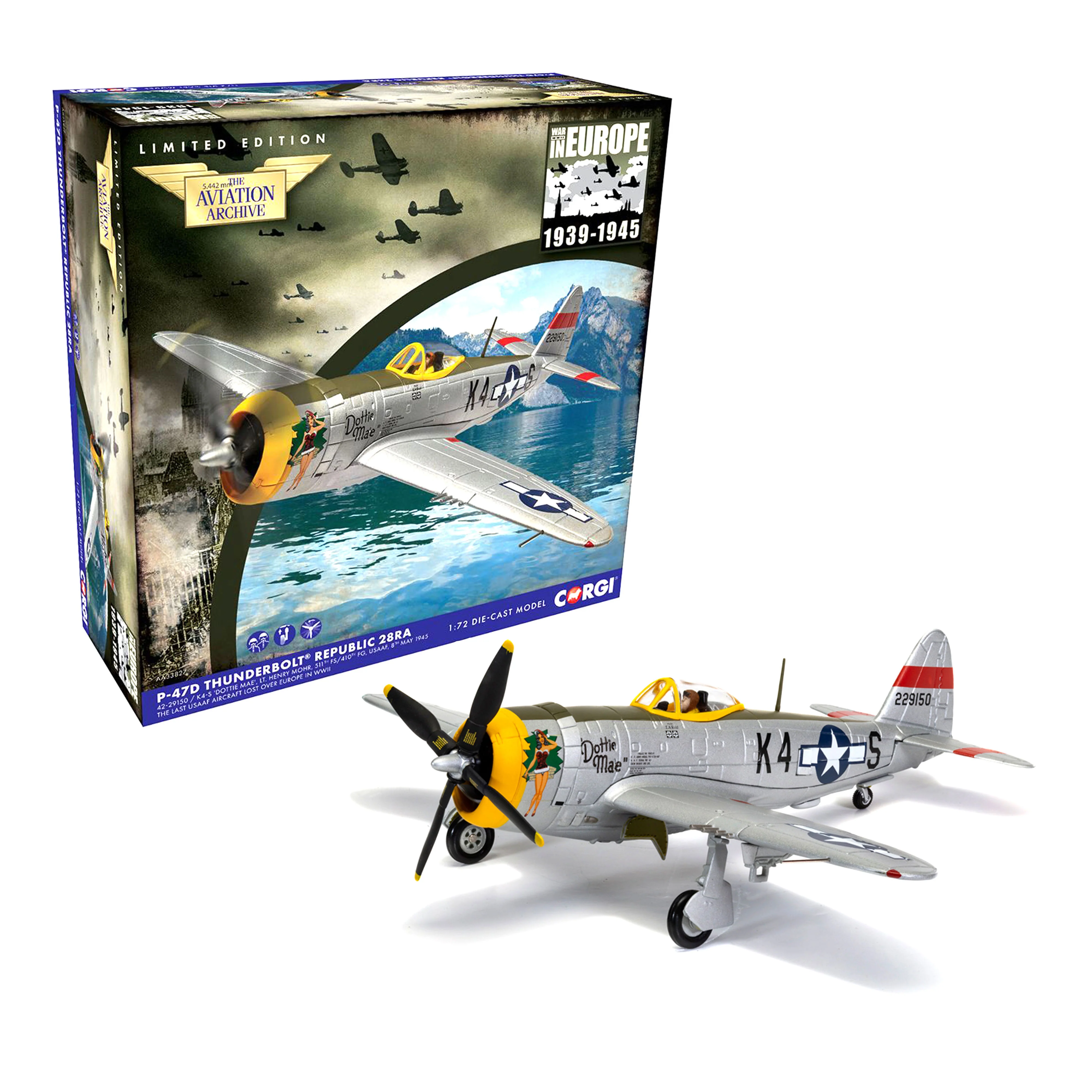 Republic P-47D Thunderbolt 'Dottie Mae' 8 mai 1945 1/72