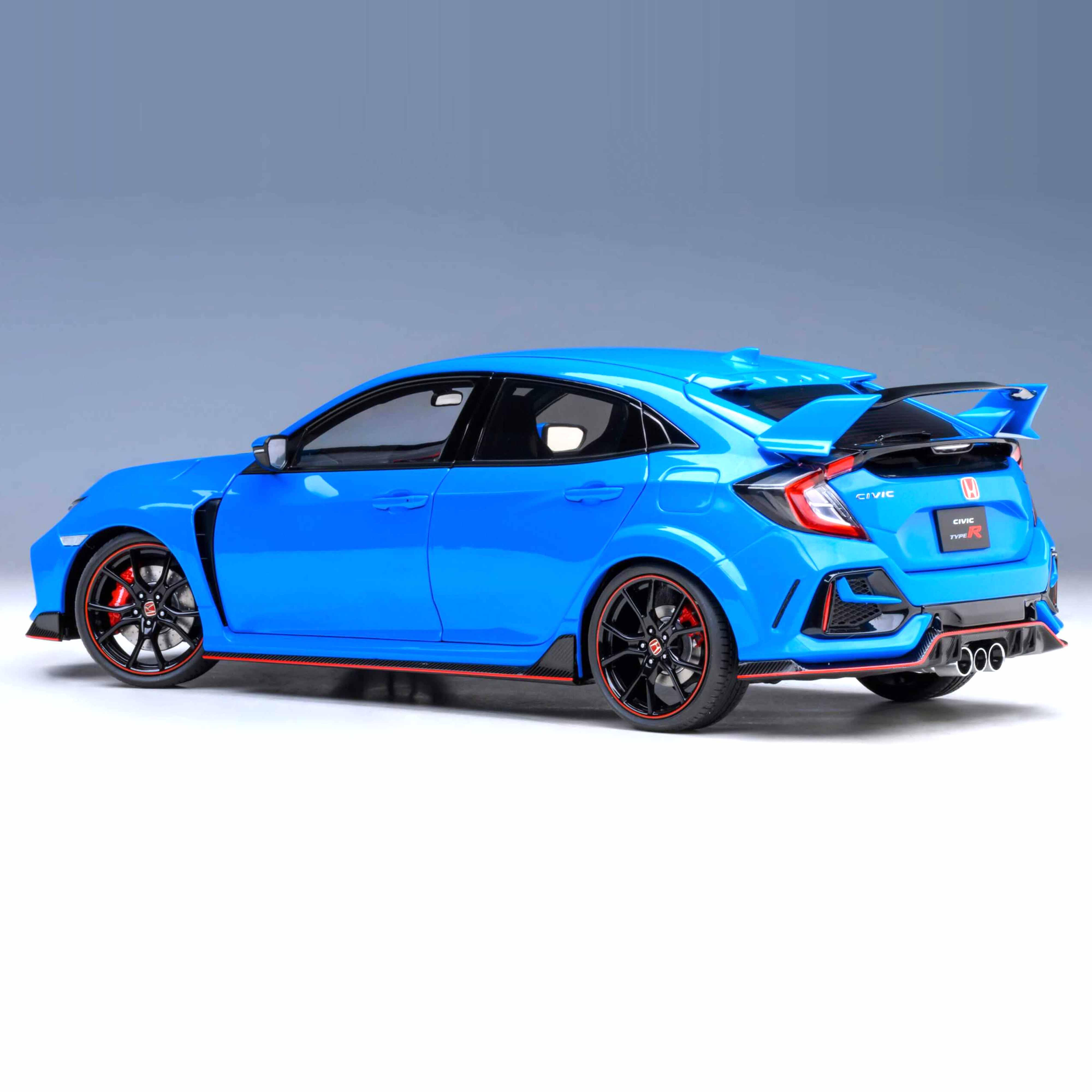 Honda Civic Type R (FK8) 2021 Racing Blue Pearl RHD 1/18