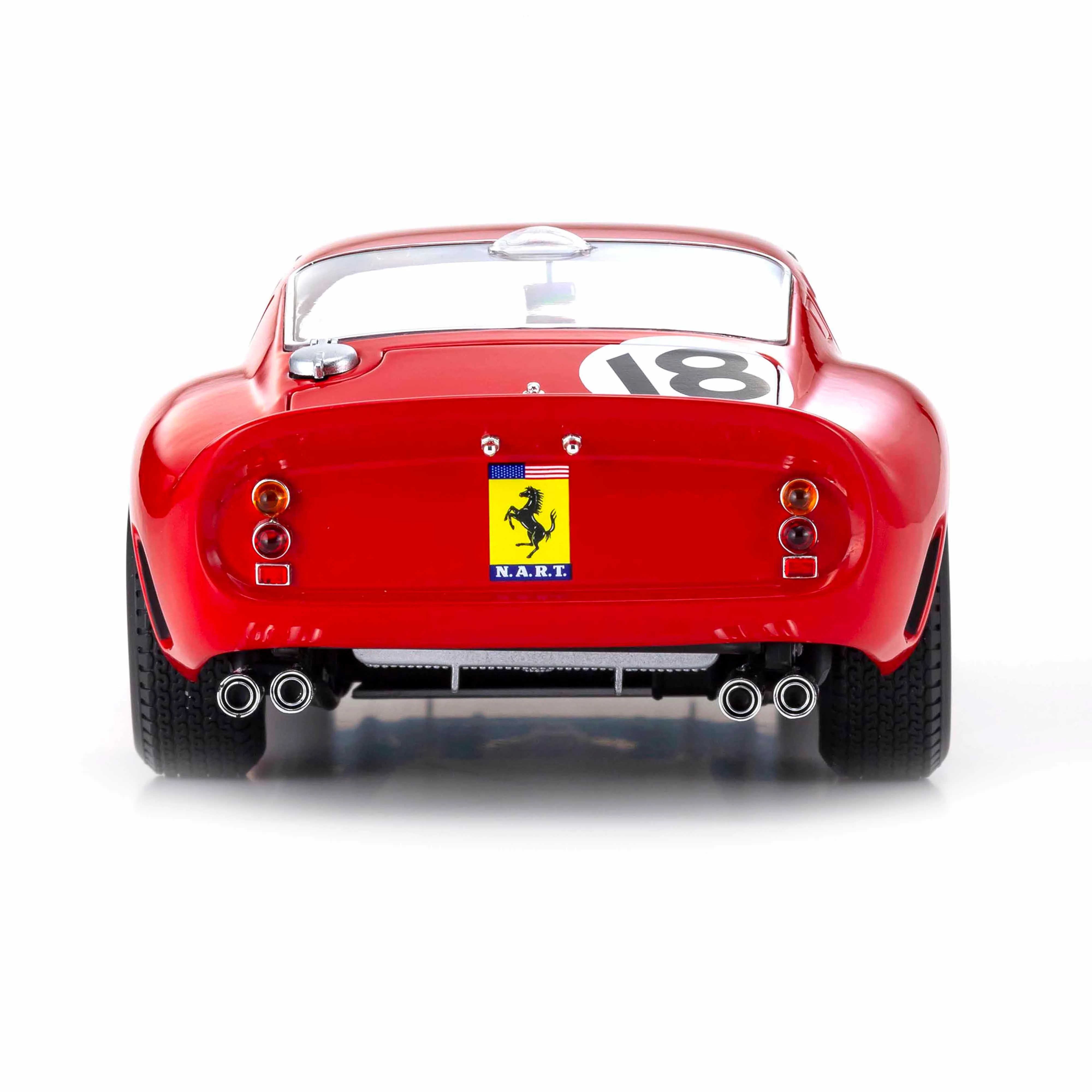 Ferrari 250 GTO 1963 Daytona 3h Rouge N°18 1/18