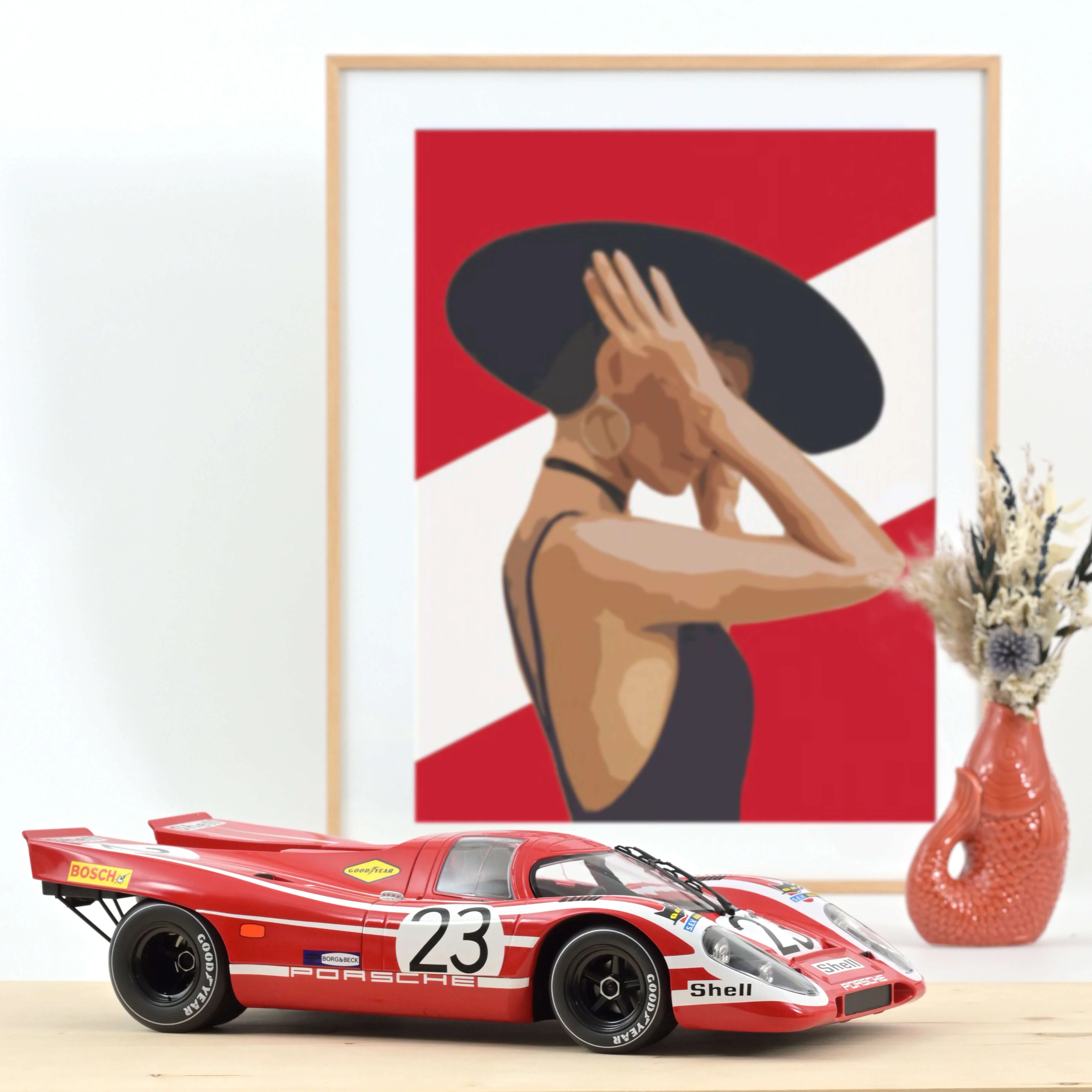 Porsche 917K 24H France 1970 Attwood/Herrmann Vainqueur 1/12