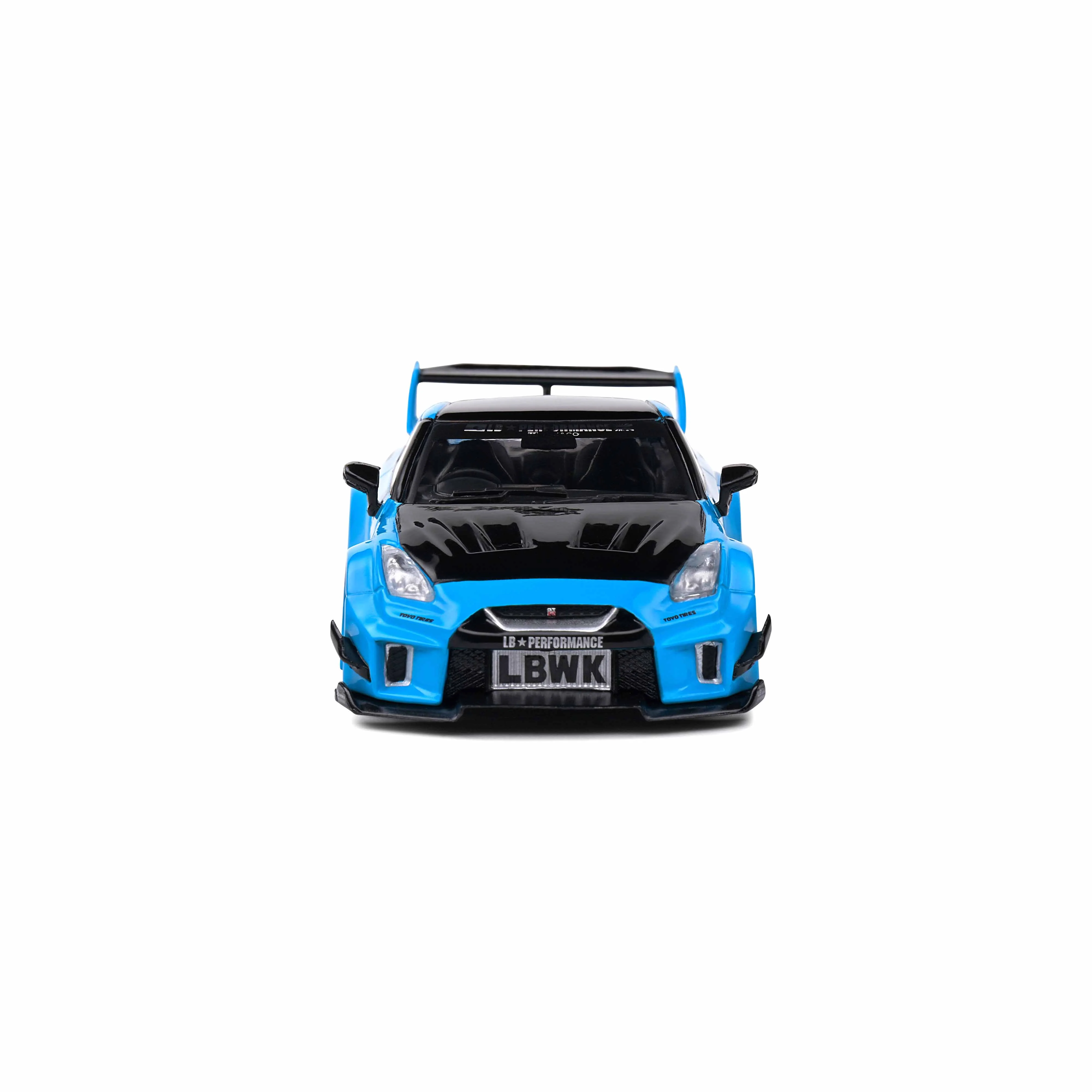Nissan GTR35 LBWK Silhouette Turquoise 2019 1/43