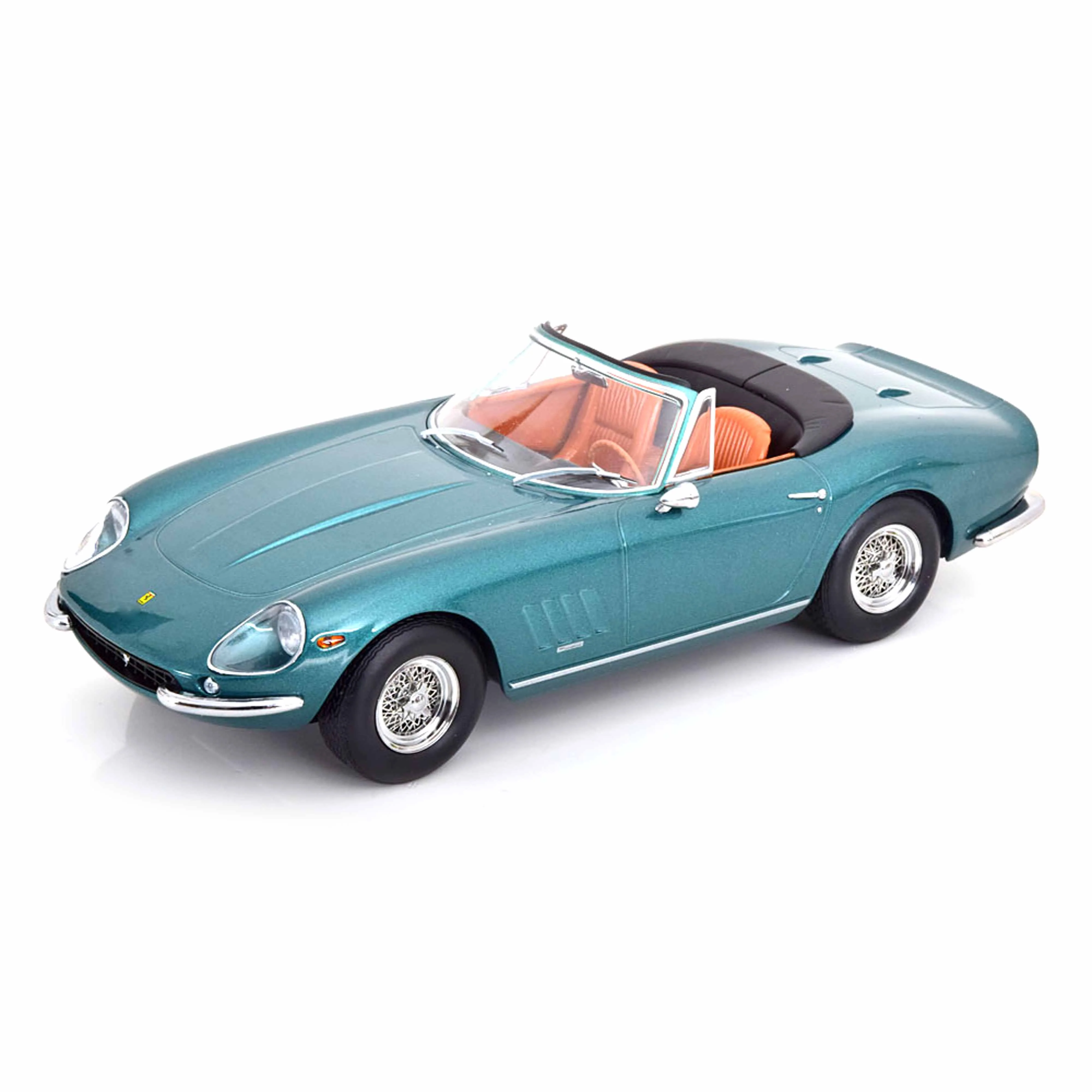 Ferrari 275 GTB4 NART Spyder 1967 Vert Métallisé 1/18