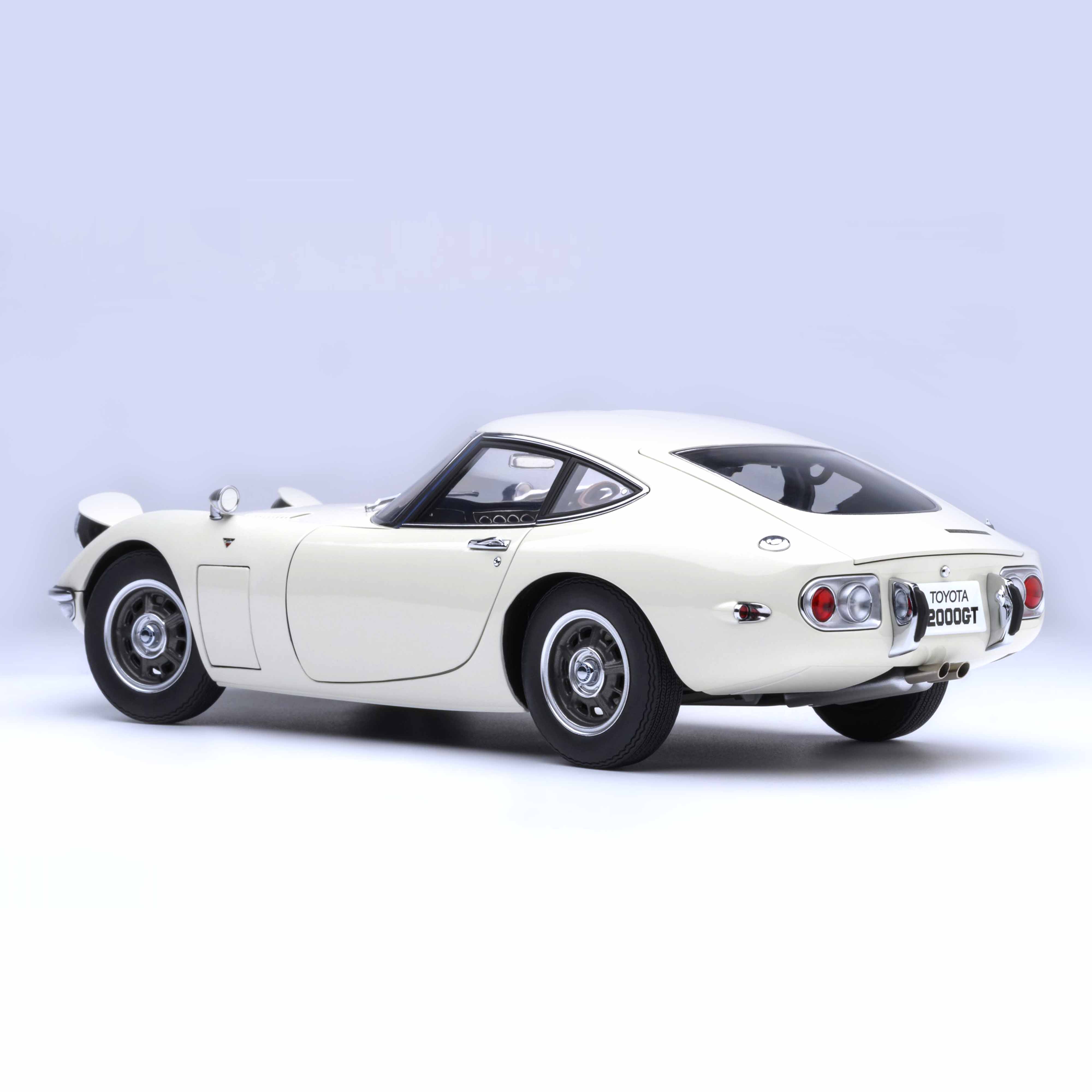 Toyota 2000GT 1967 Blanc 1/18