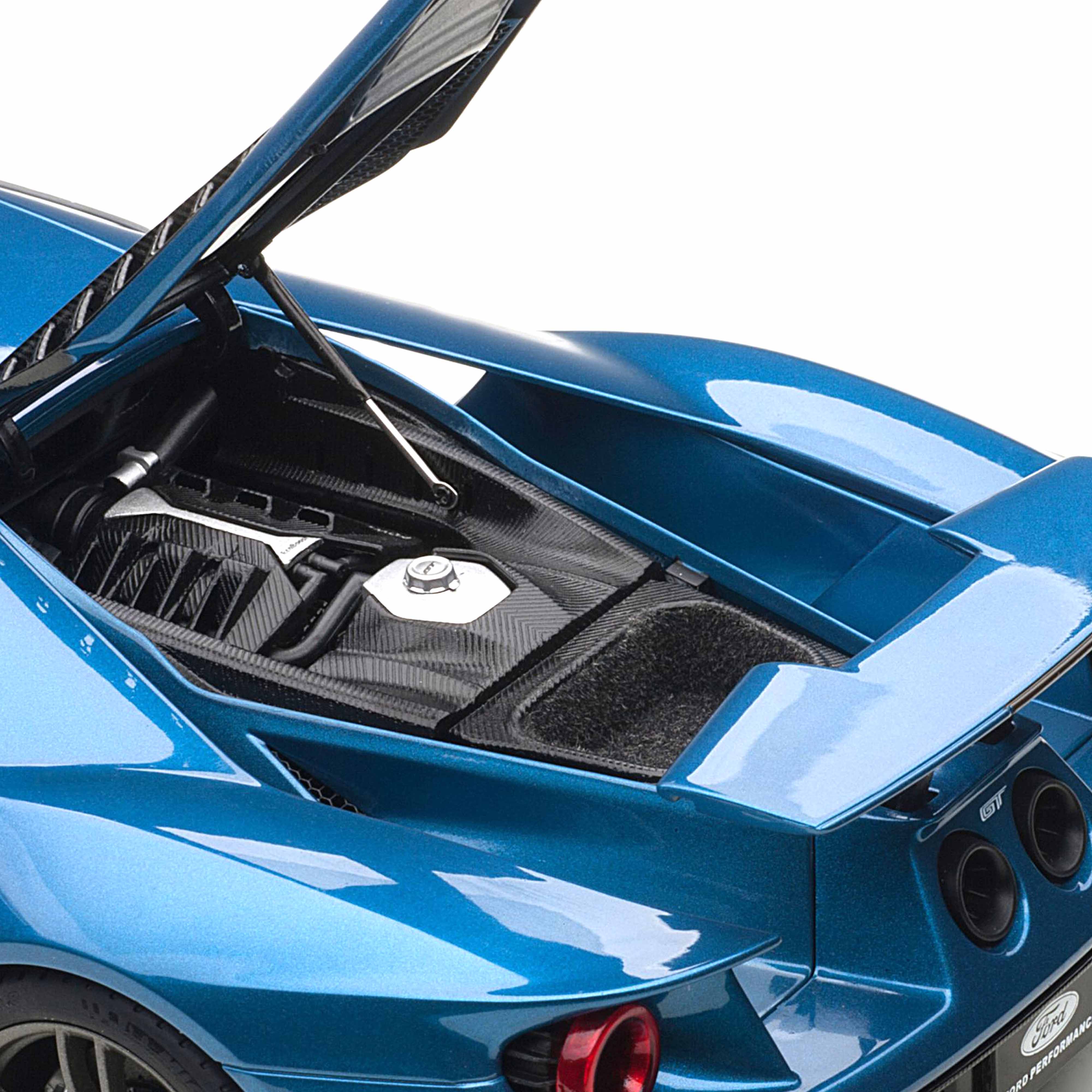 Ford GT 2017 Bleu liquide 1/18