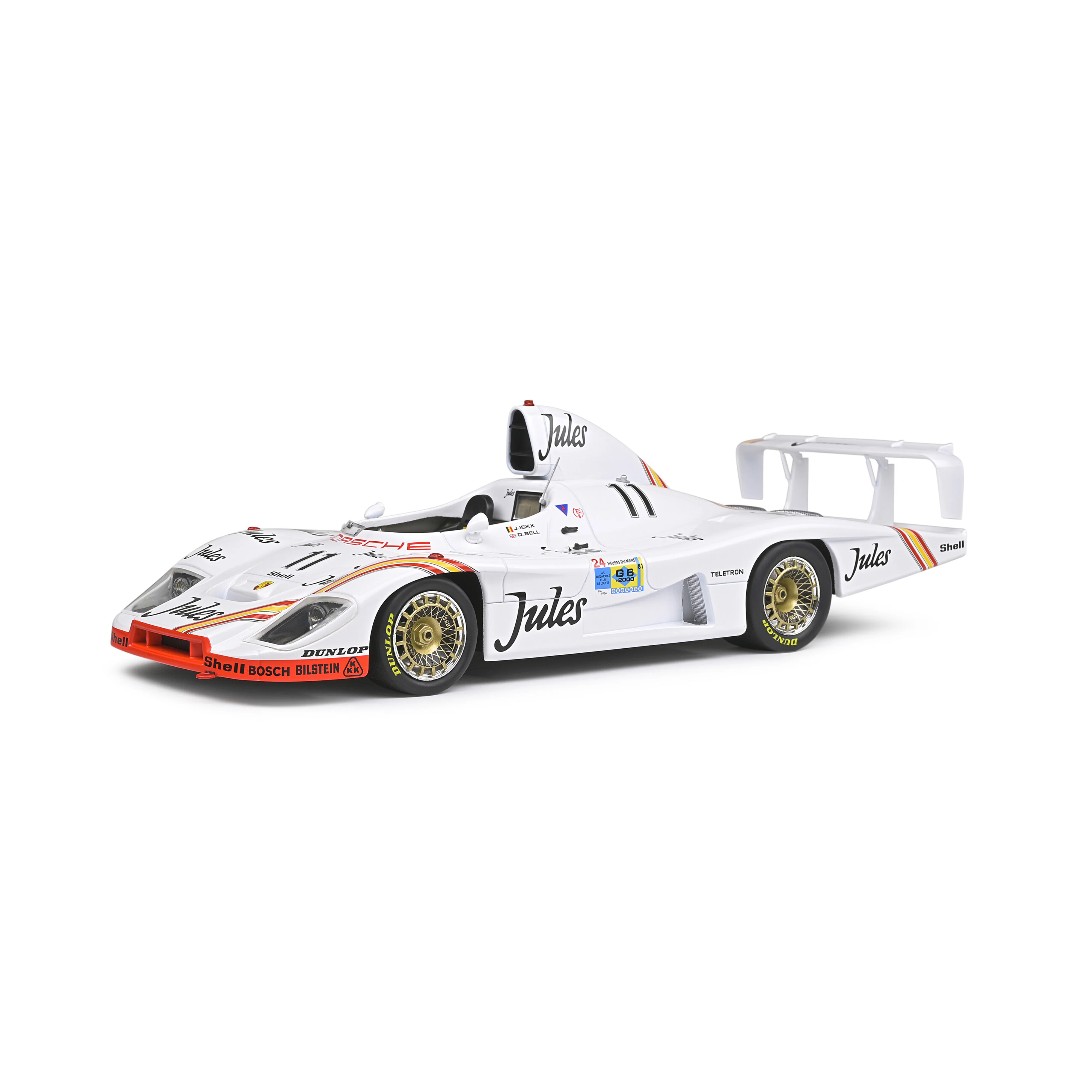 Porsche 936 Winner LeMans 1981 Blanc 1/18