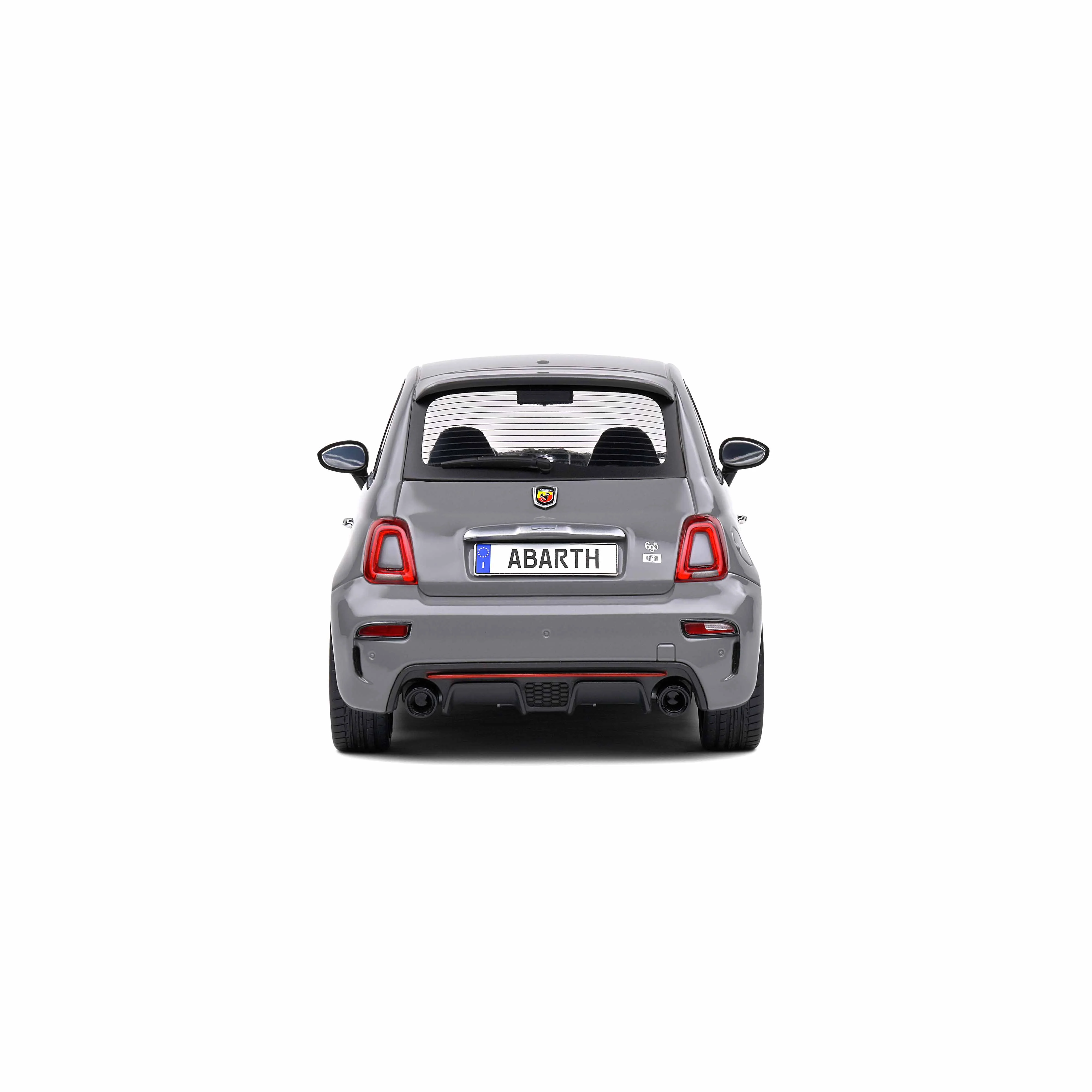 Fiat 695 Abarth XSR Edition Yamaha Record Gris 2022 1/18