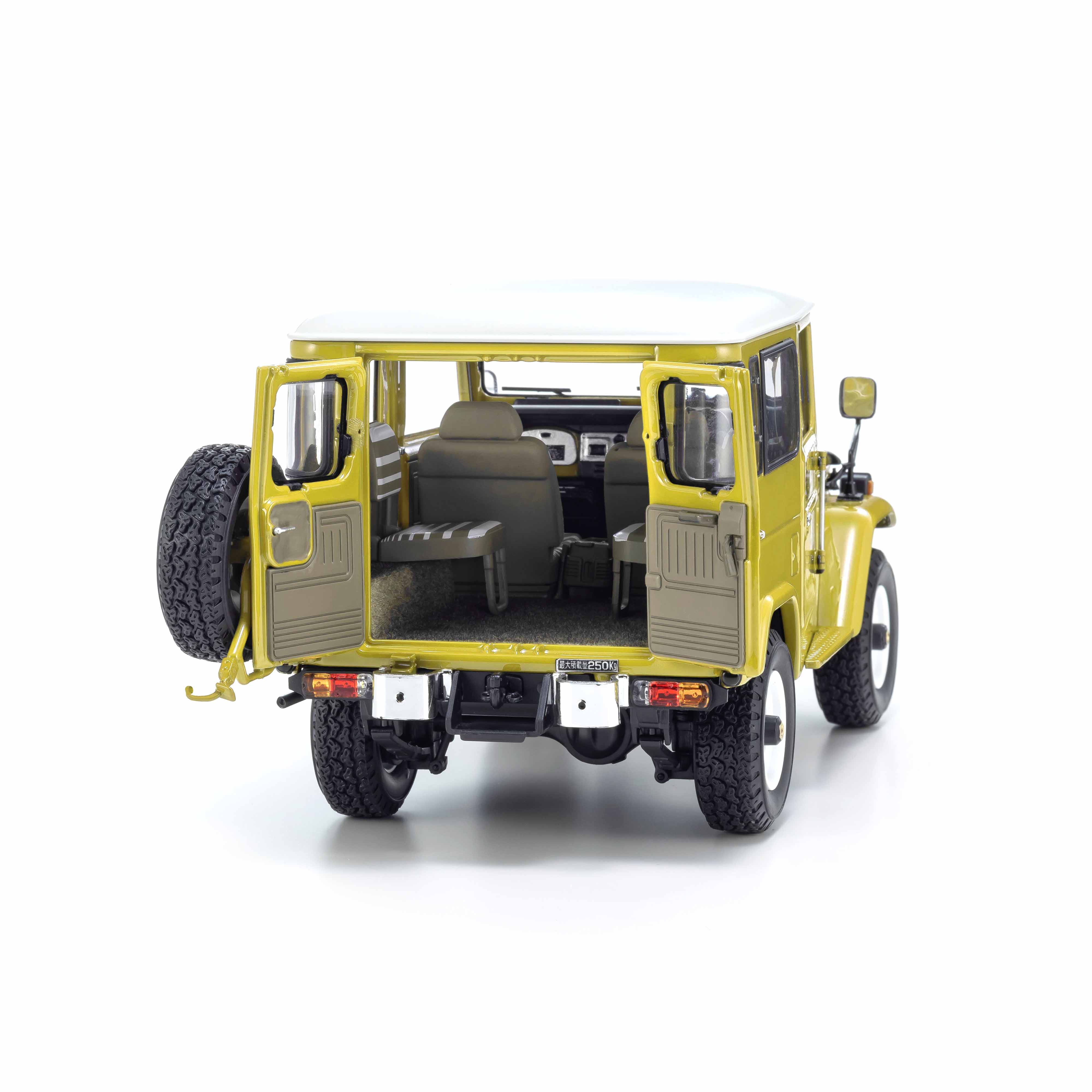 Toyota Land Cruiser 40 Van Jaune 1/18