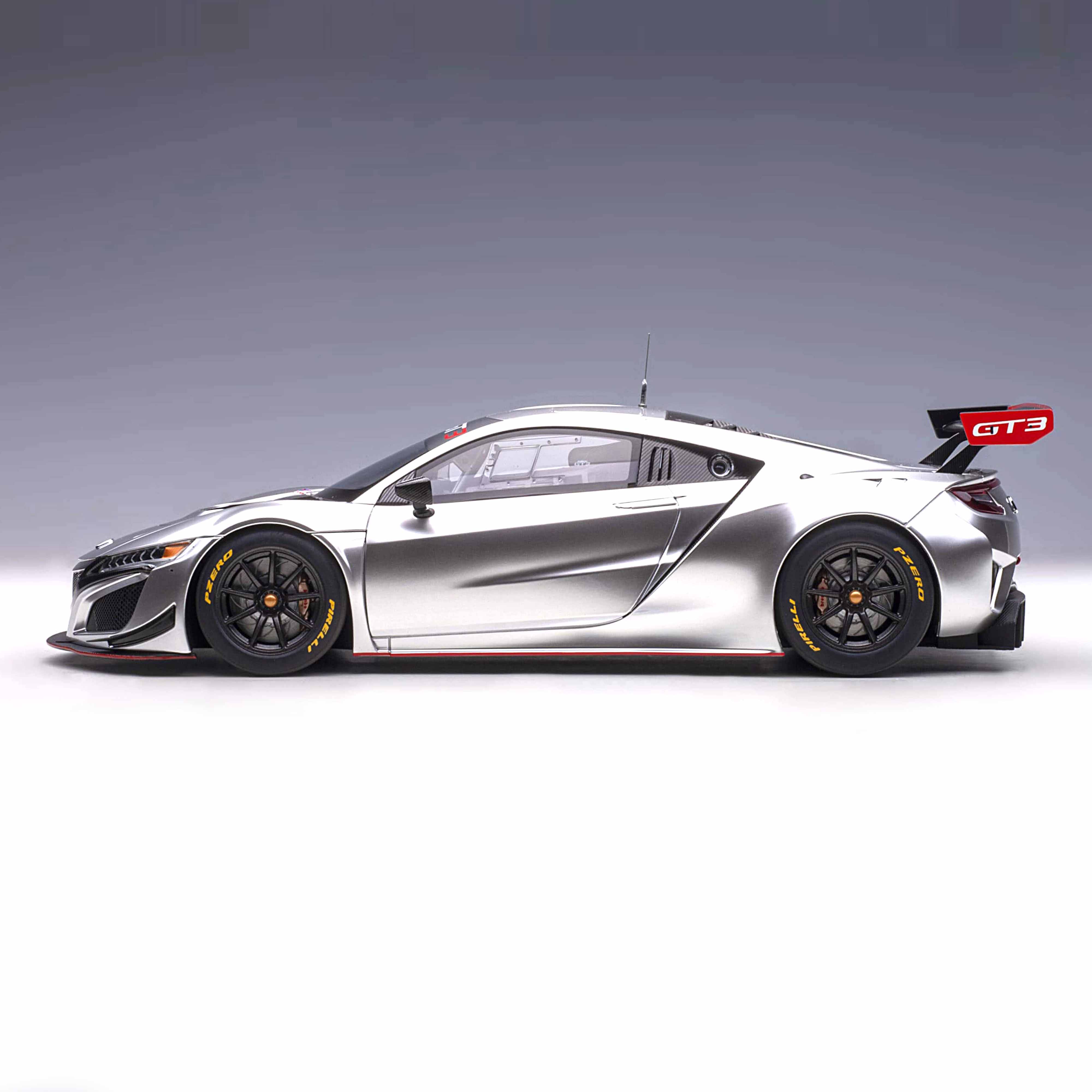 Honda NSX GT3 2018 Argent 1/18