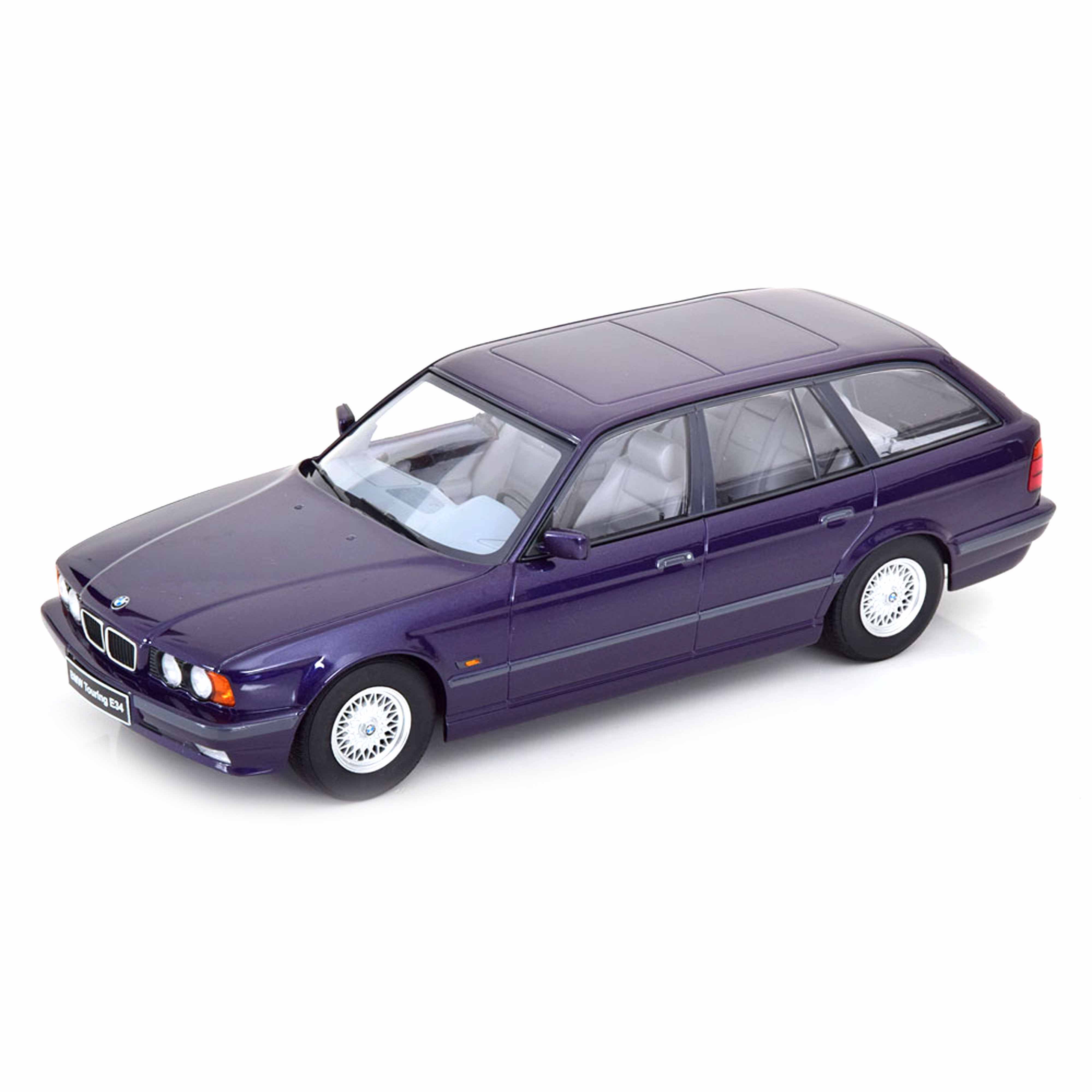 BMW Série 5 E34 Touring 1996 Violet métallisé 1/18