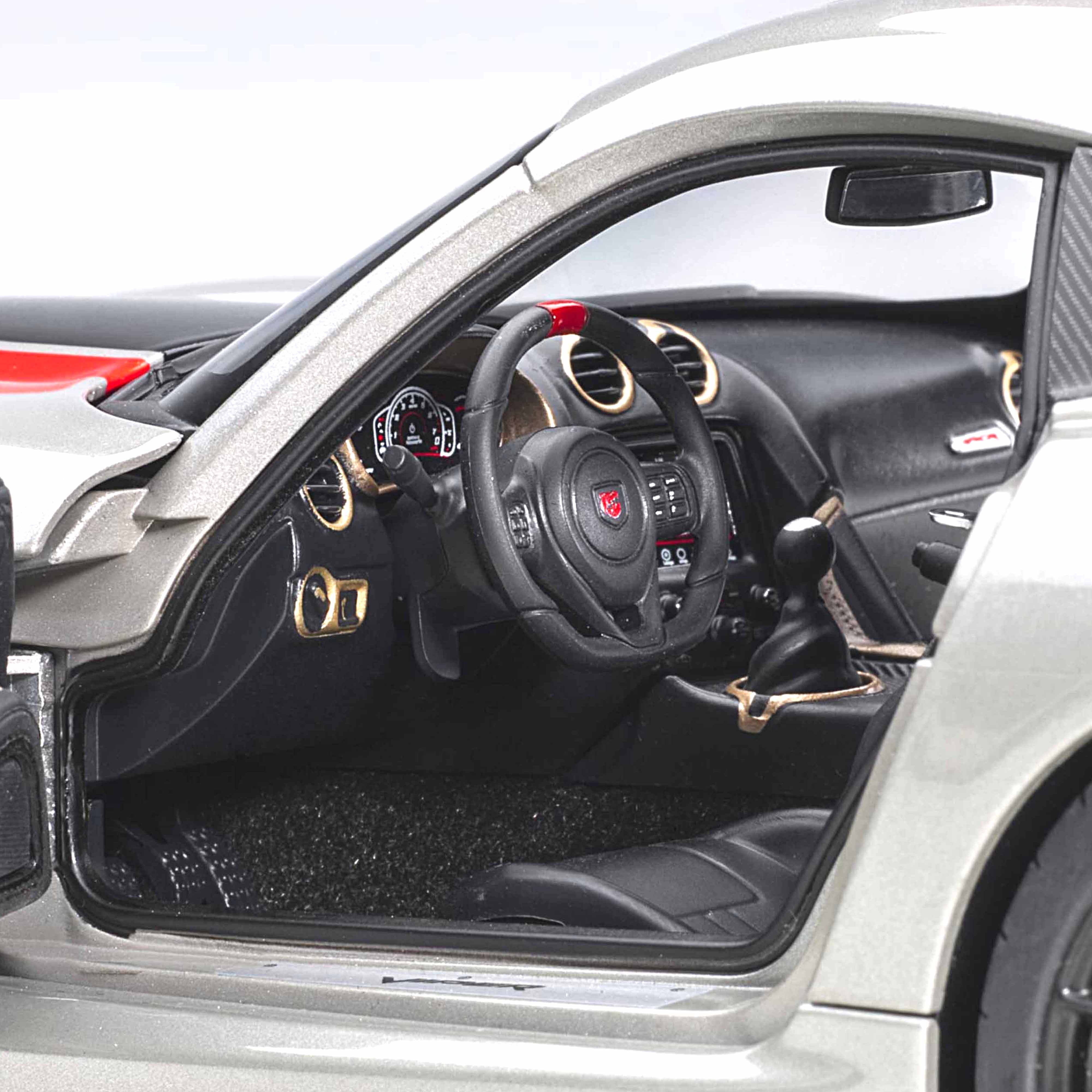 Dodge Viper ACR 2017 Argent Billet Métallisé 1/18