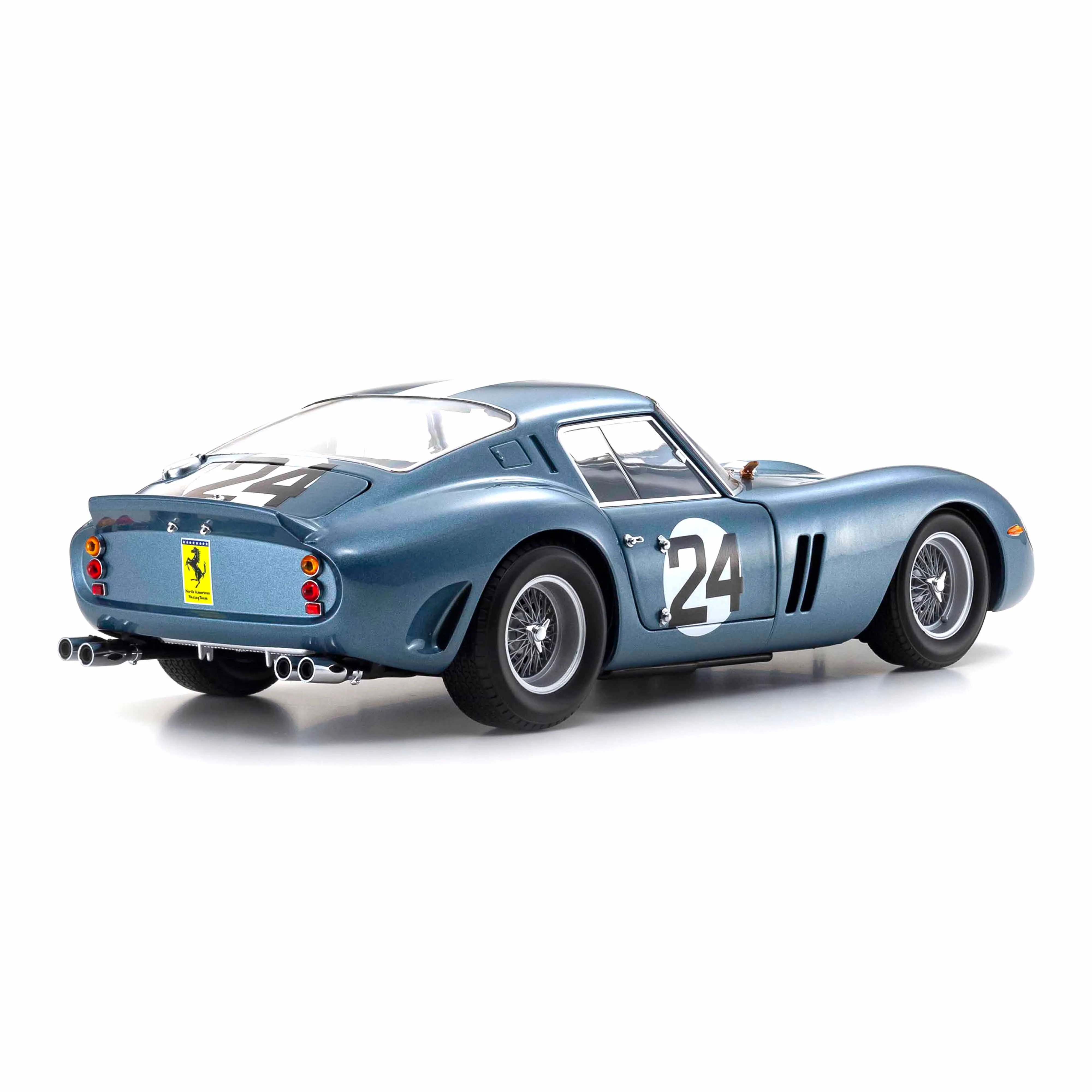 Ferrari 250 GTO 1962 Sebring Bleu N°24 1/18