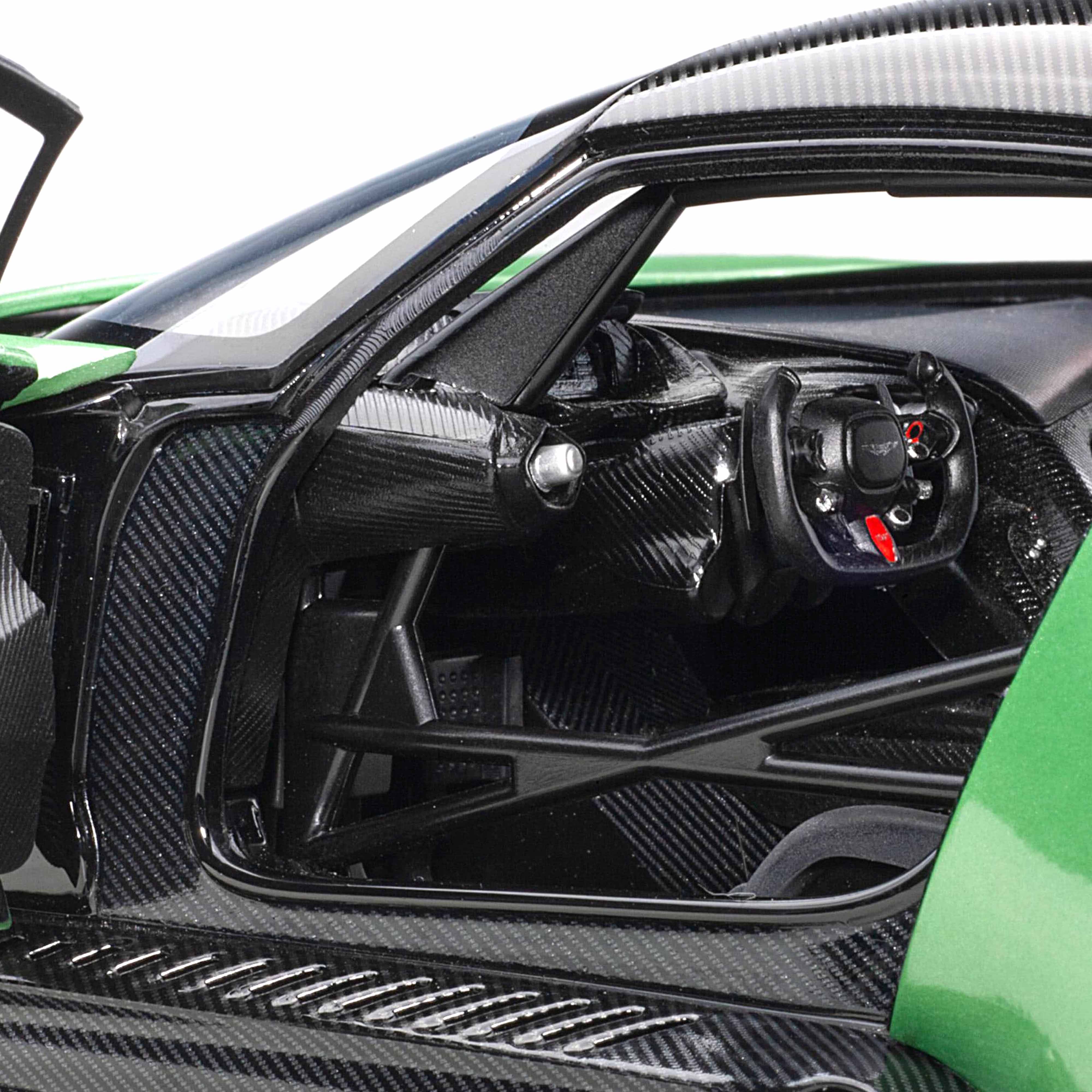 Aston Martin Vulcan 2015 Vert Pommier Métallisé 1/18