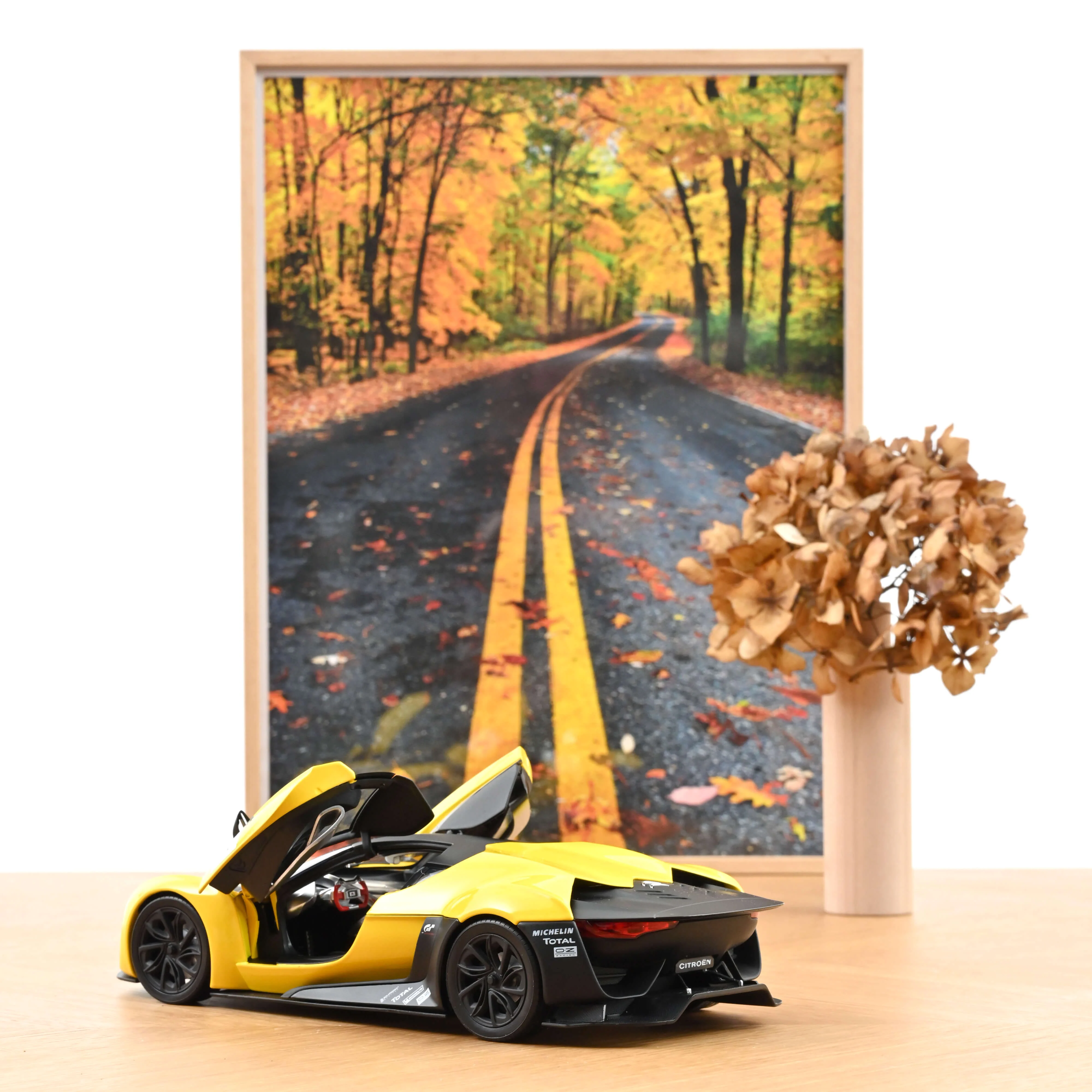 GT by Citroën 2008 Jaune et Noir Concept Car 1/18 - 200pcs