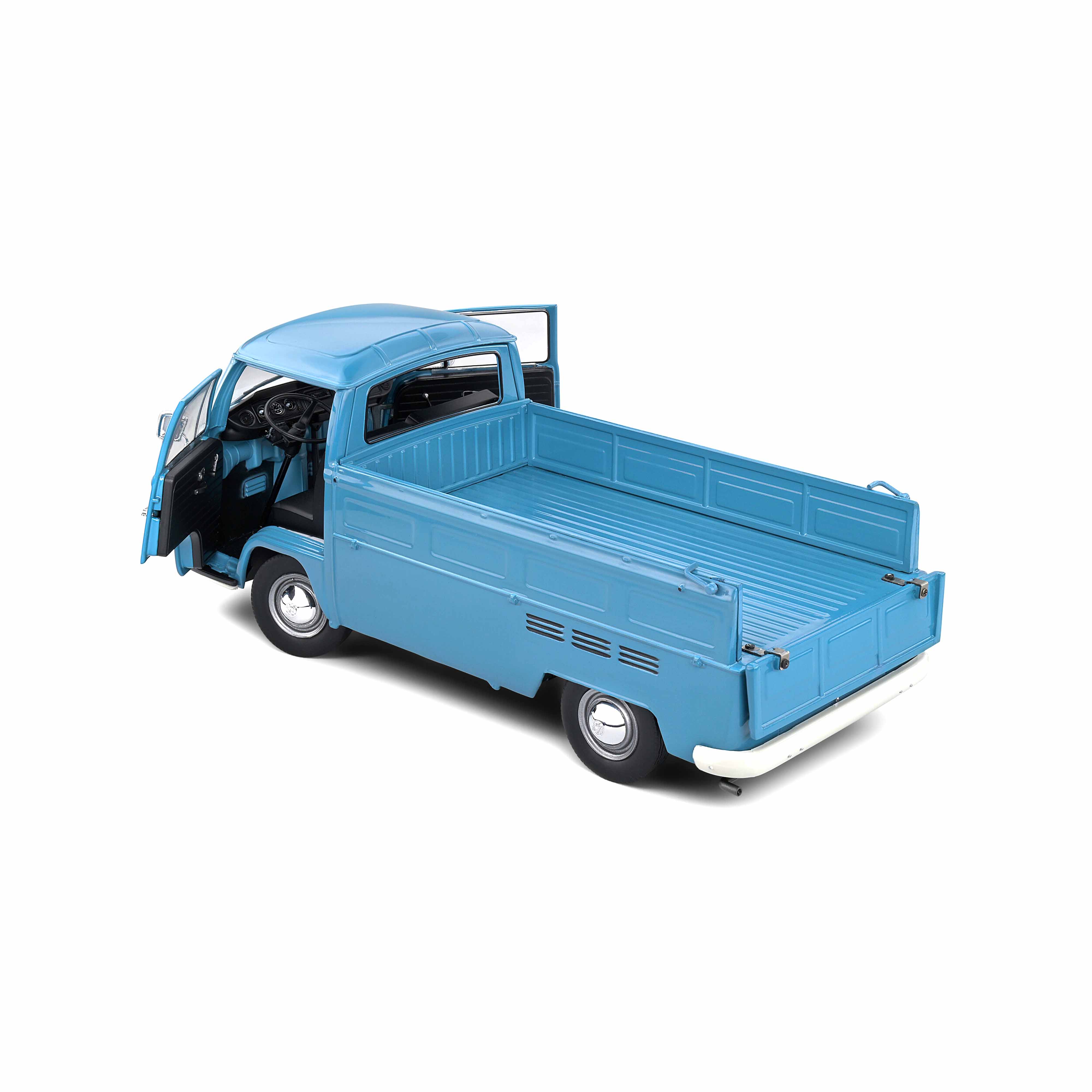 VW T2 Pick Up Bleu Pétrole 1968 1/18