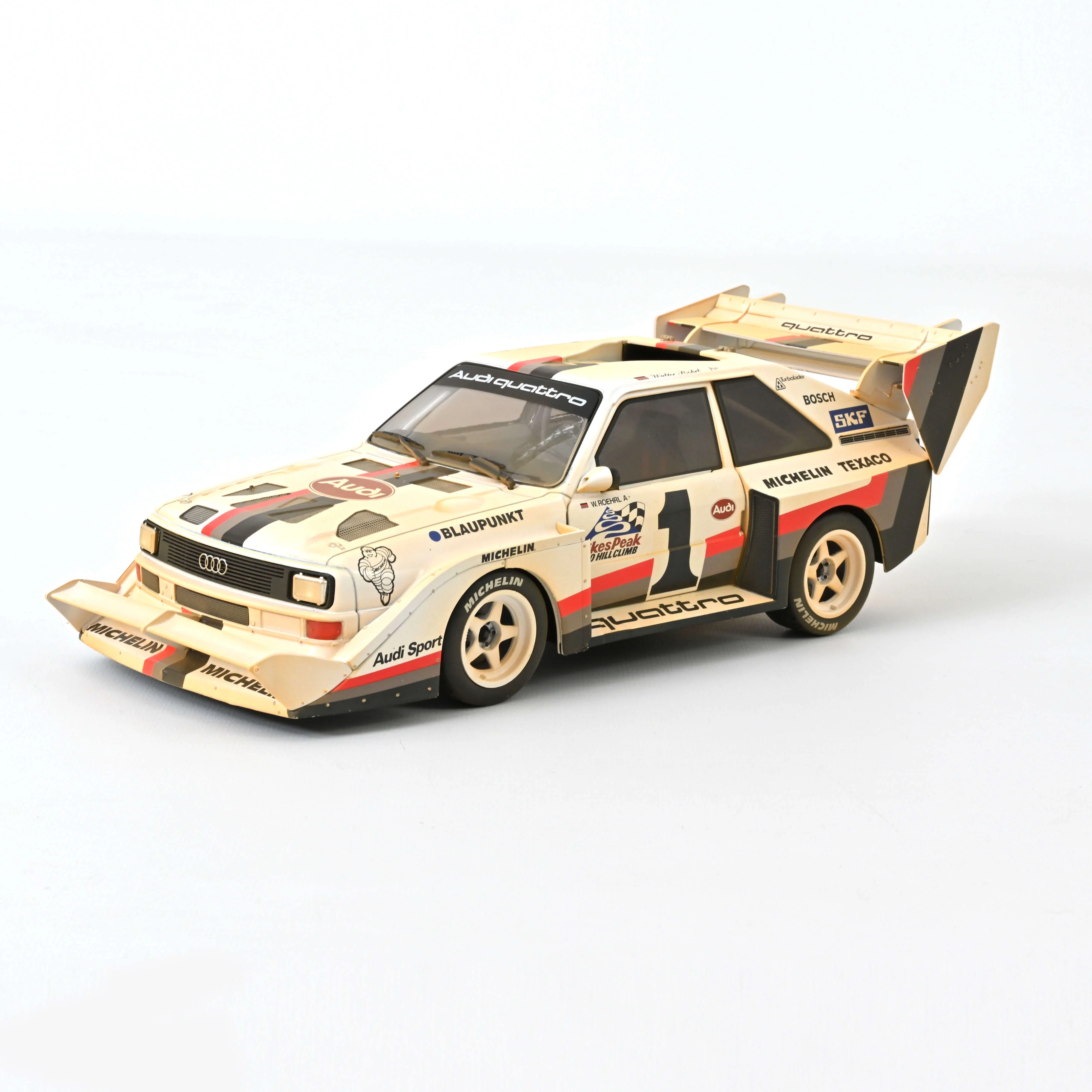Audi Sport Quattro S1 Winner Pikes Peak Dirty Version 1987 1/18