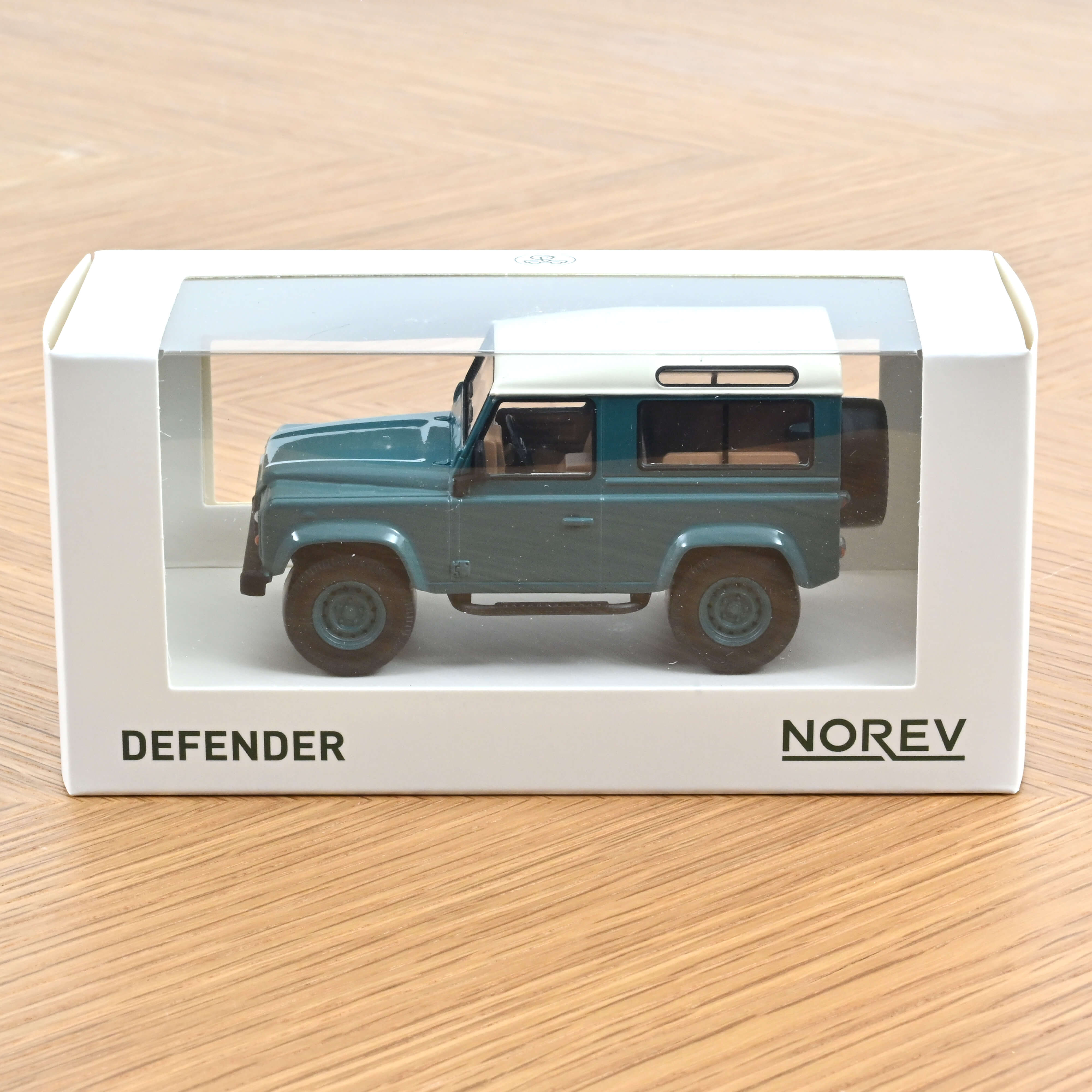Land Rover Defender Bleu 1995 Jet-car 1/43