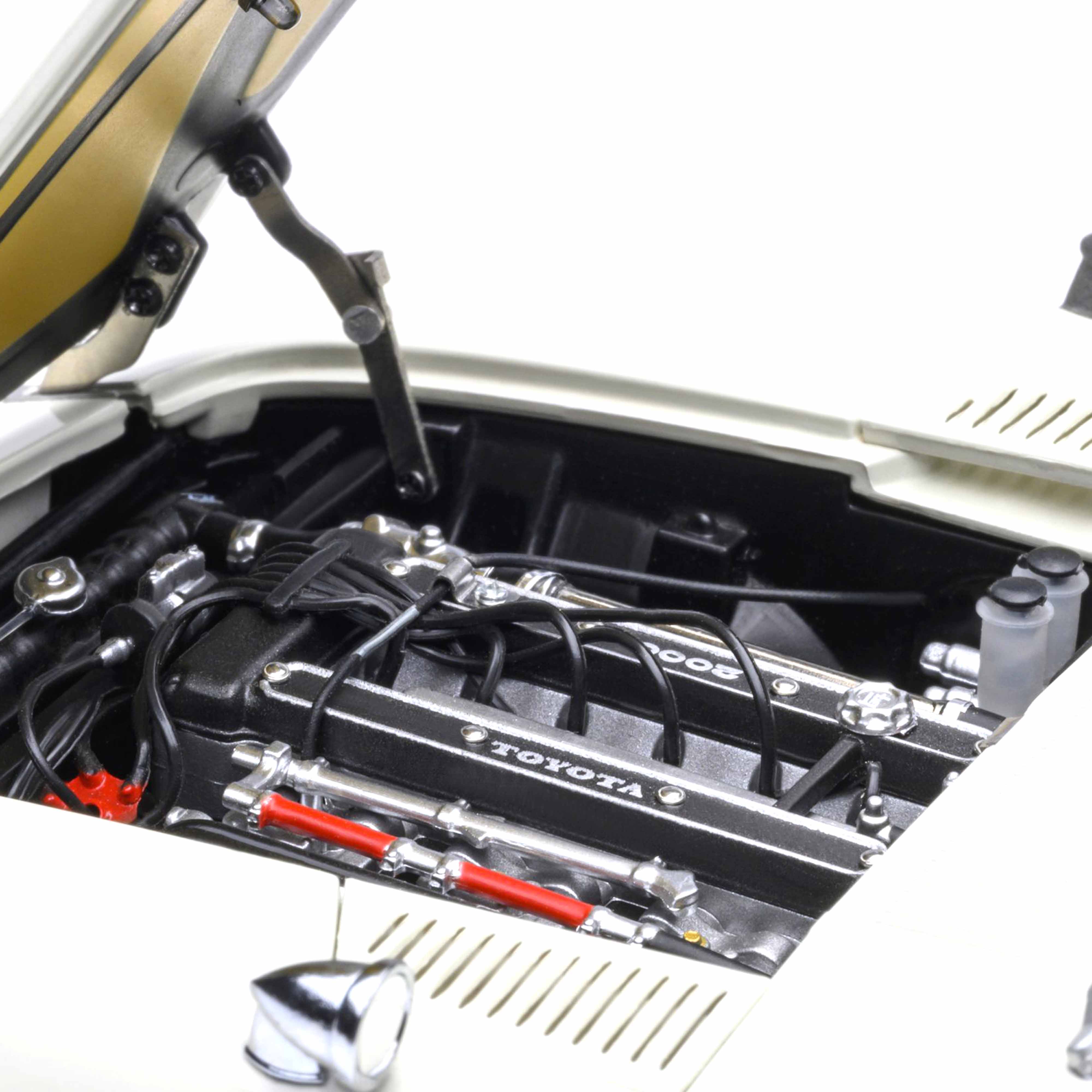 Toyota 2000GT 1967 Blanc 1/18