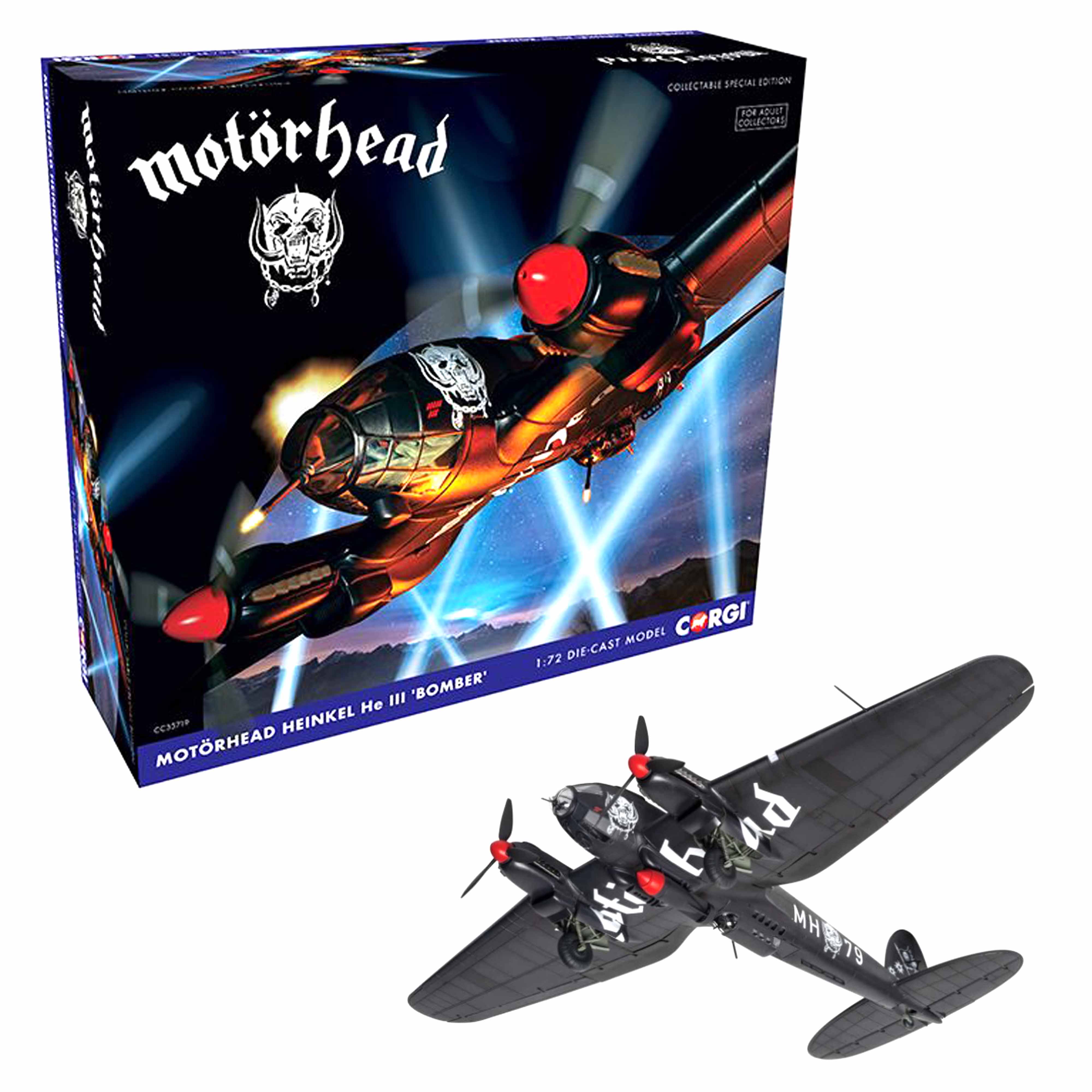 Heinkel HEIII 'Bomber' décoration Motorhead 1/50
