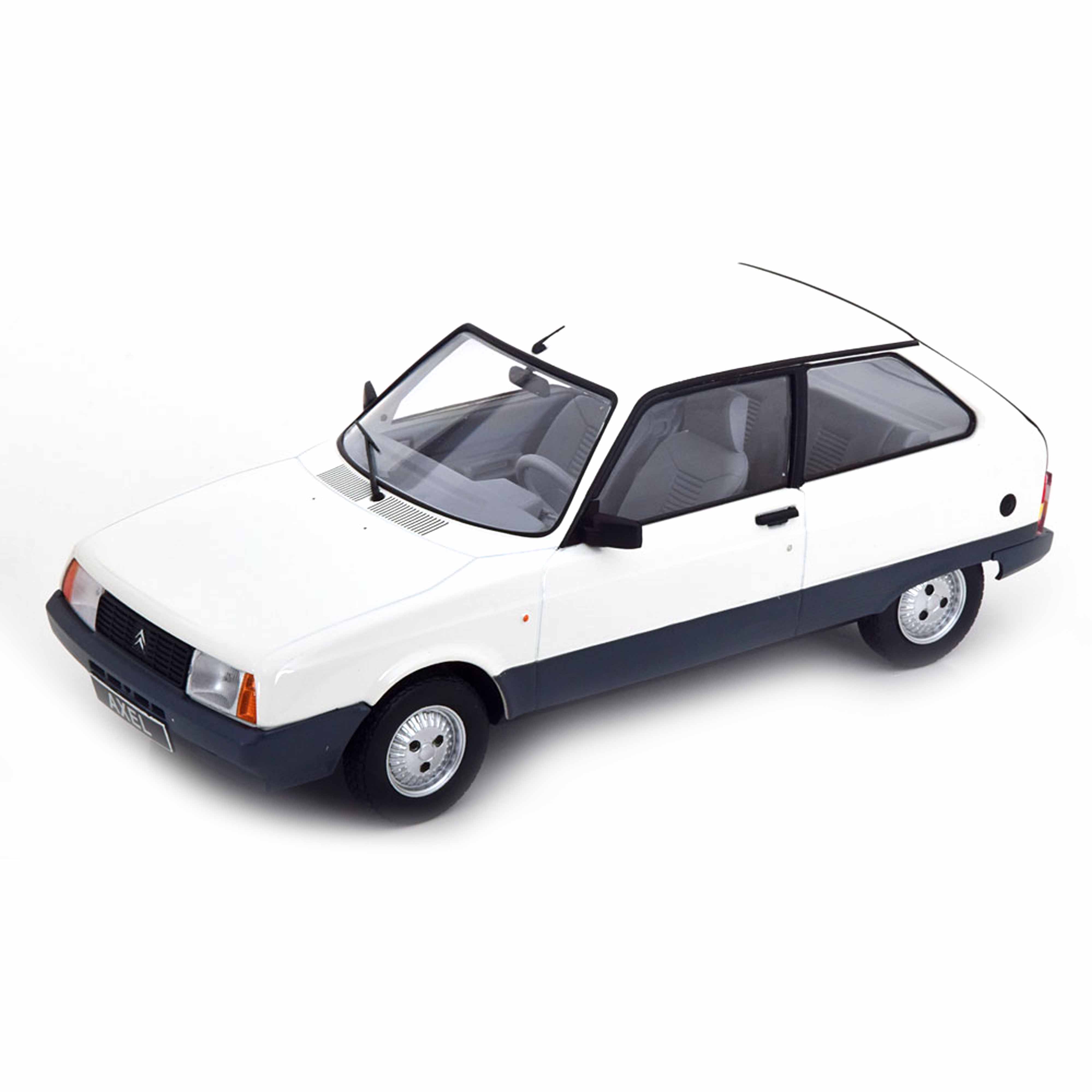 Citroën Axel 12 TRS 1990 Blanc 1/18