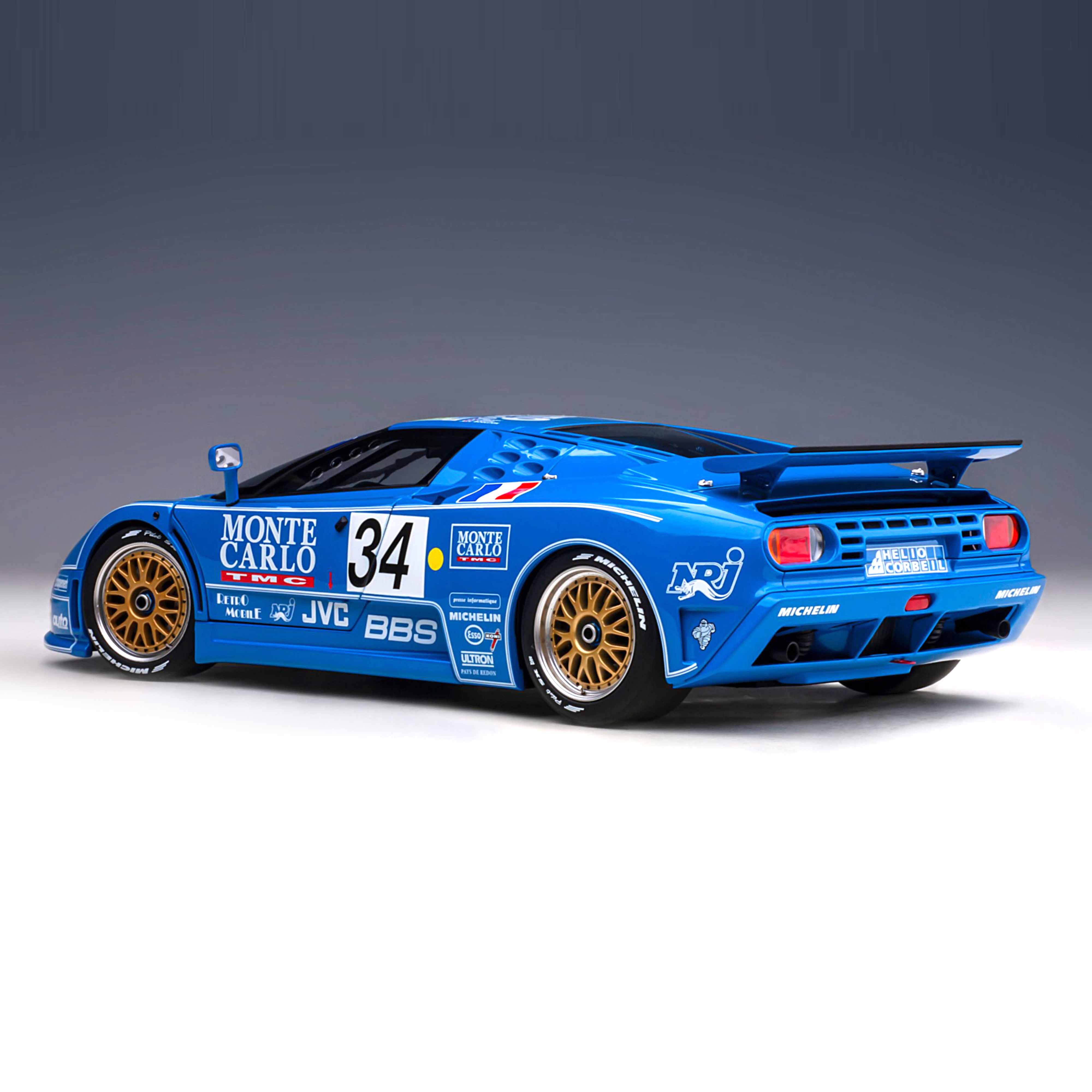 Bugatti EB110 LM 1994 N°34 1/18