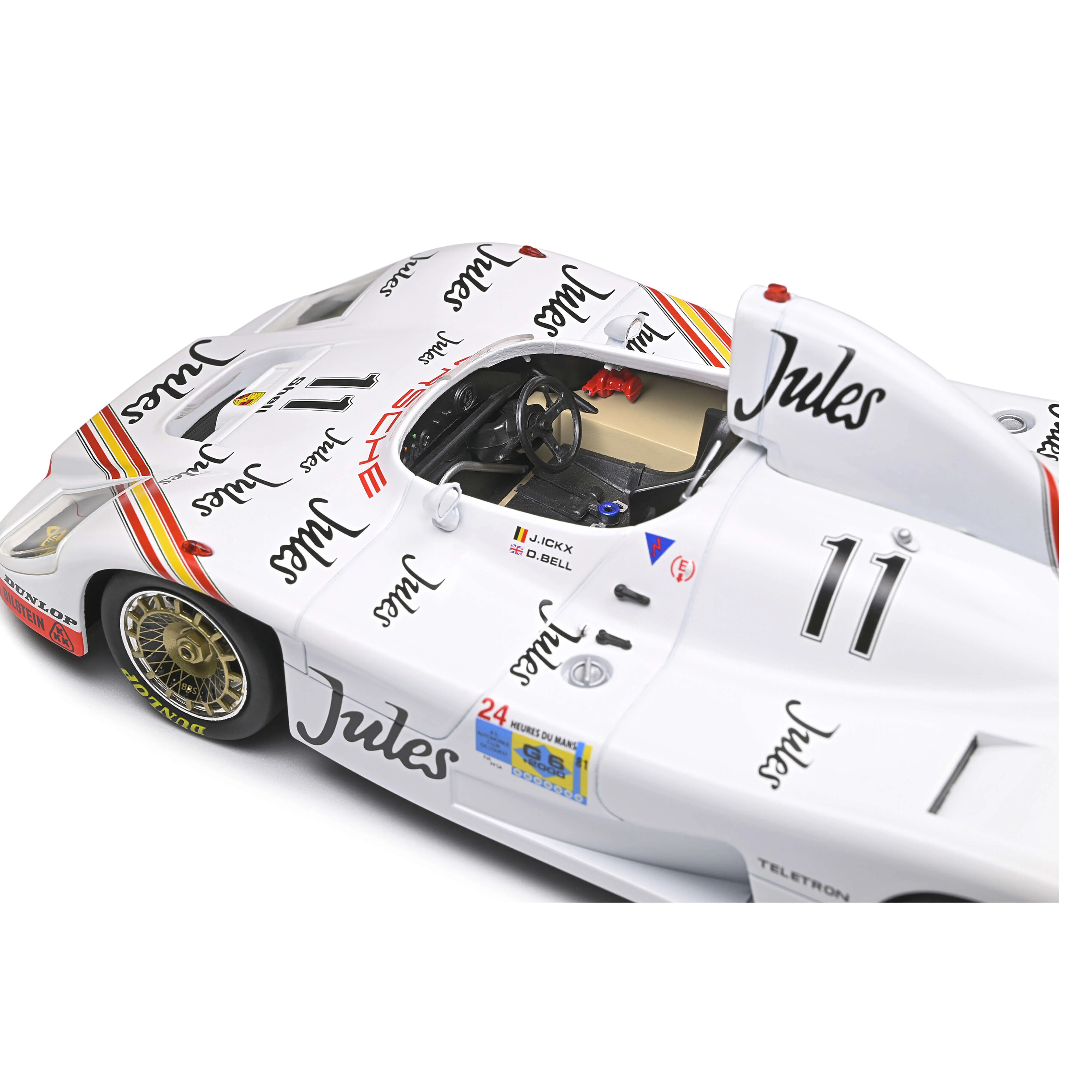 Porsche 936 Winner LeMans 1981 Blanc 1/18