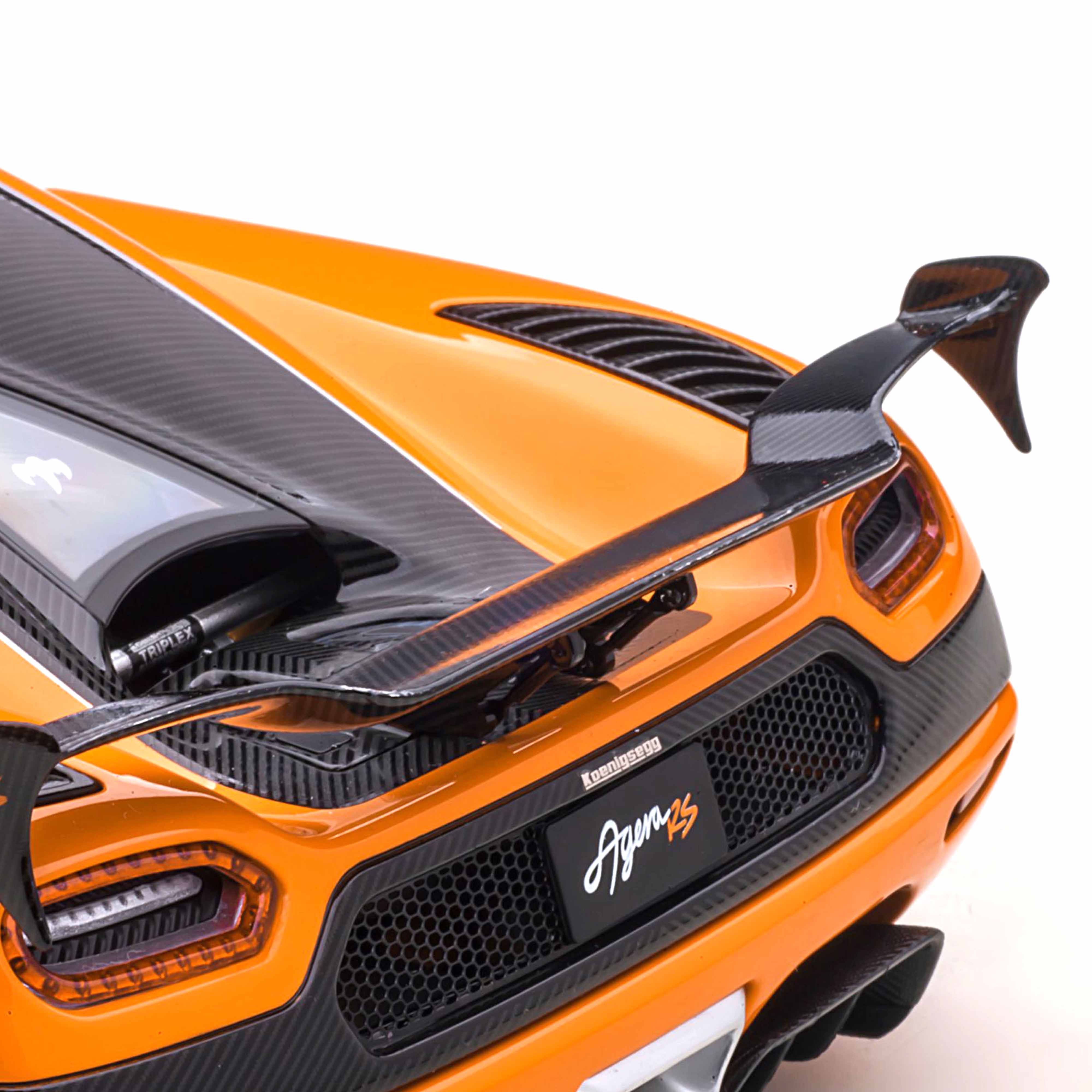 Koenigsegg Agera RS 2015 Orange/Noir 1/18