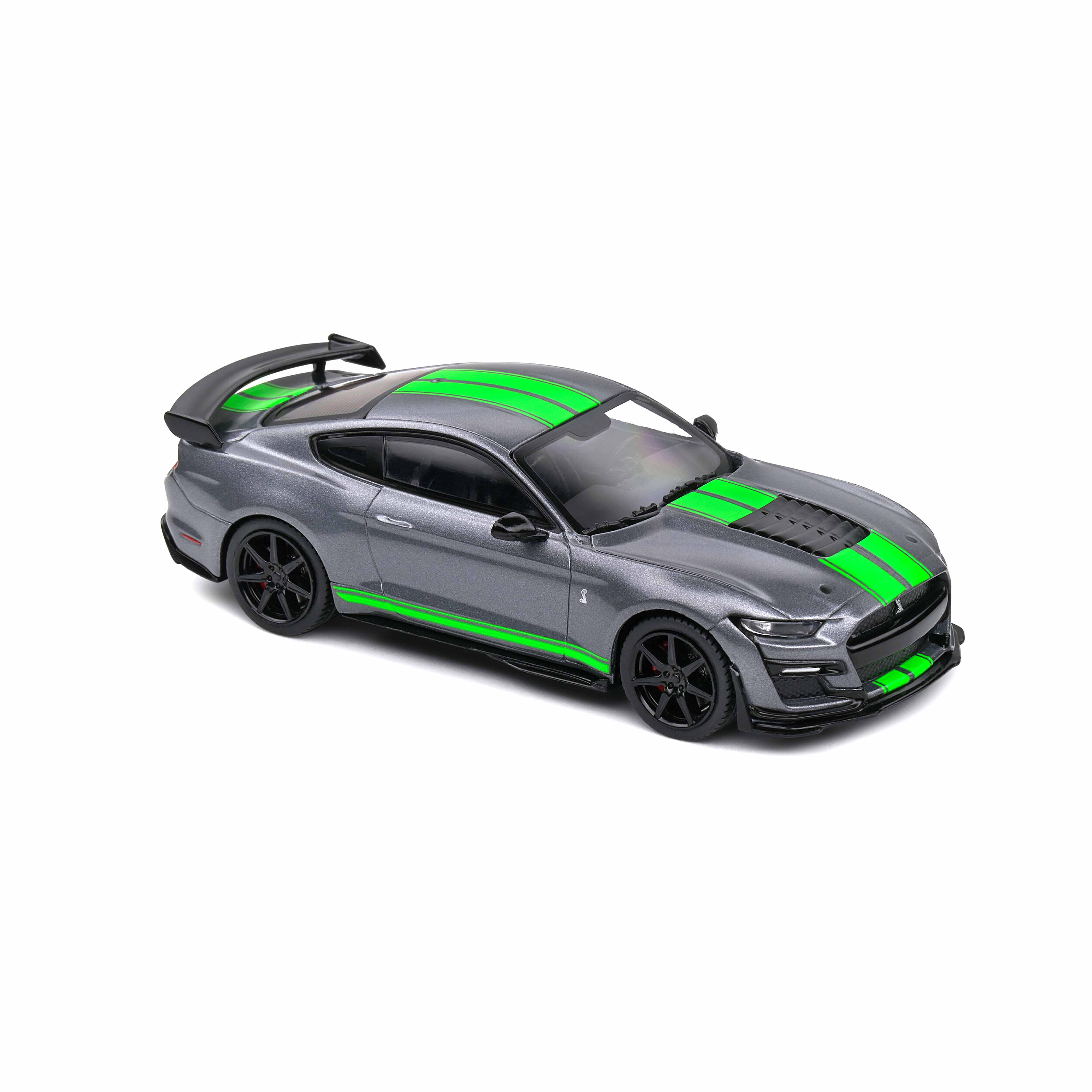 Shelby Mustang GT500 Gris avec Néon Vert 2020 1/43