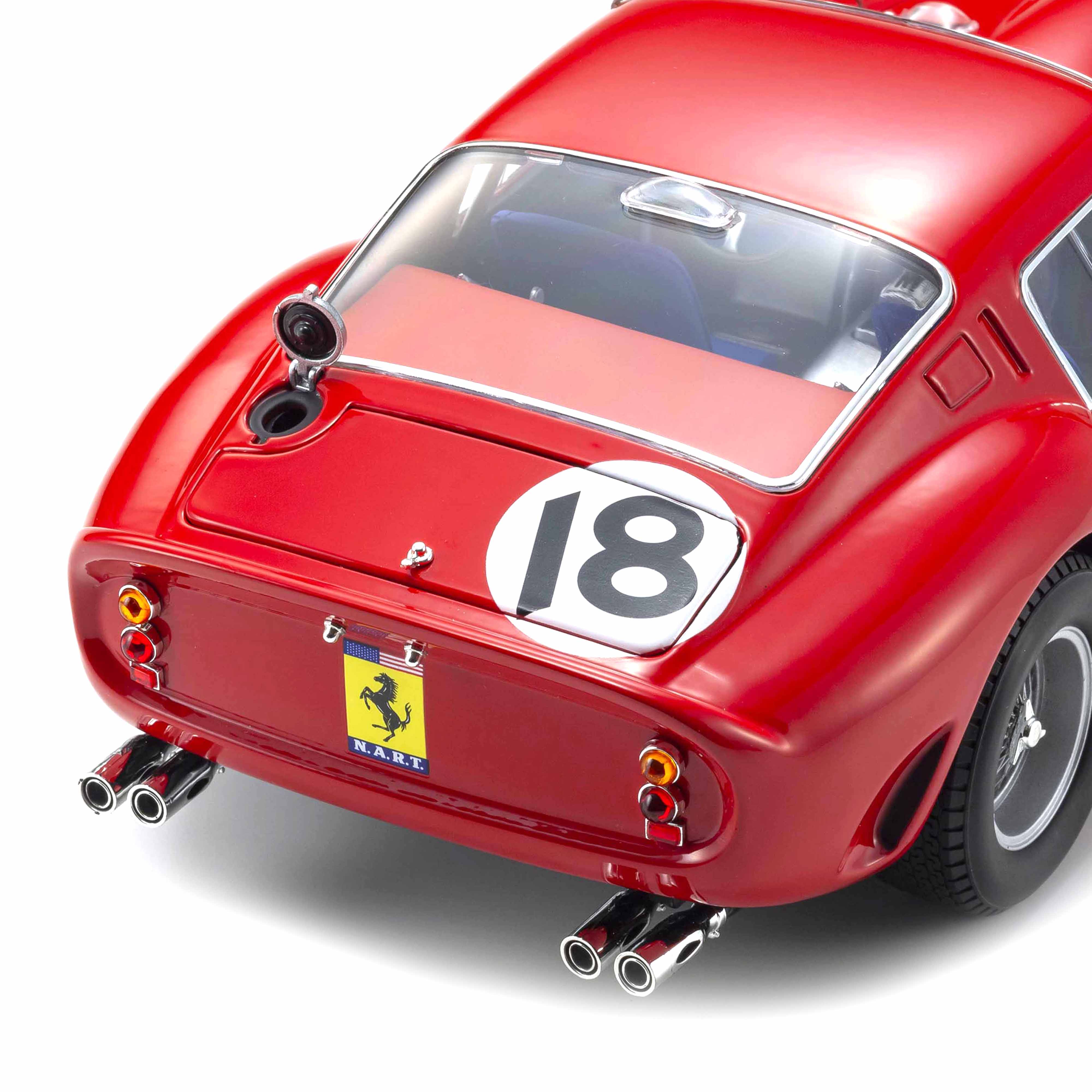 Ferrari 250 GTO 1963 Daytona 3h Rouge N°18 1/18