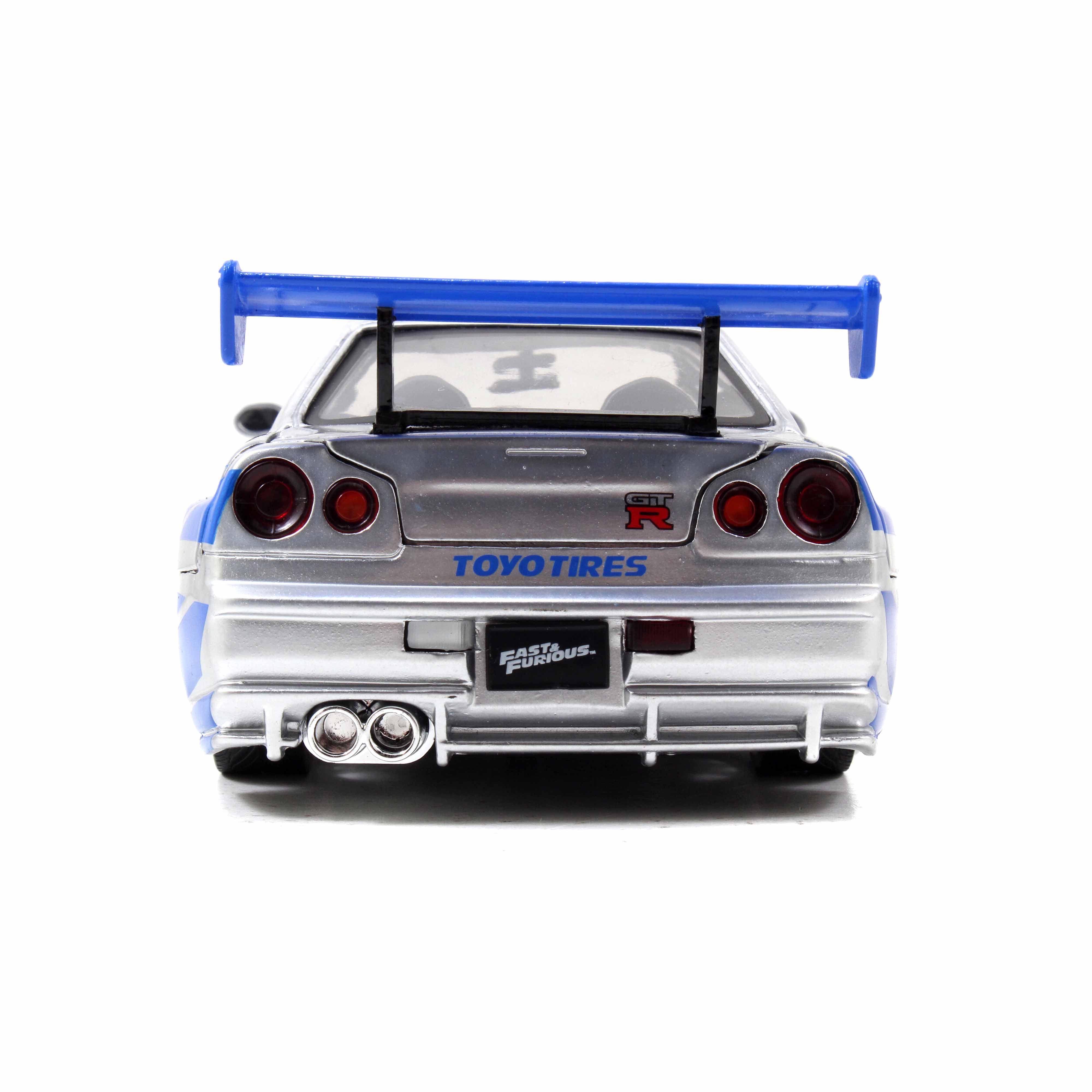 Nissan Skyline GT-R Gris « Fast and Furious » 2002 1/24