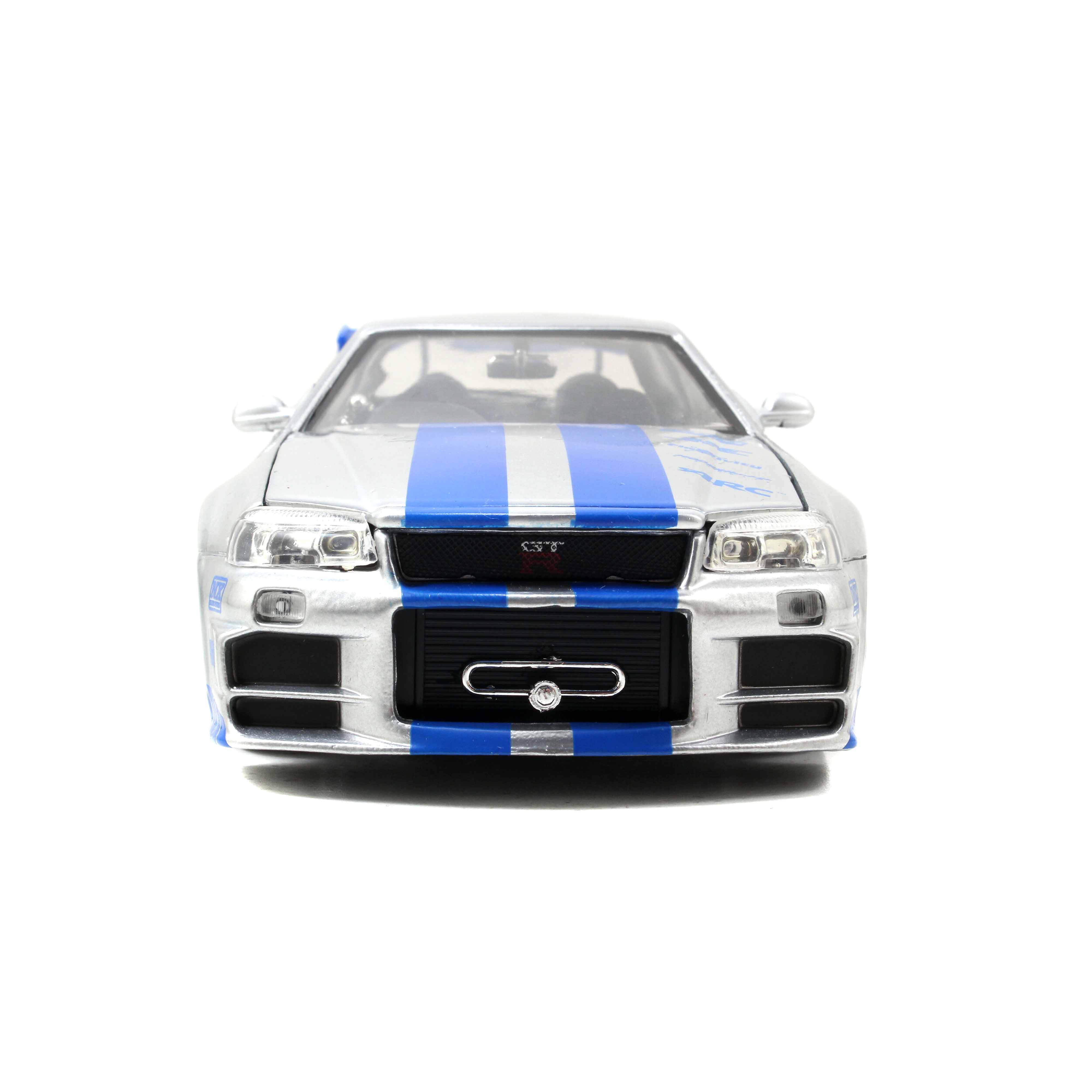 Nissan Skyline GT-R Gris « Fast and Furious » 2002 1/24