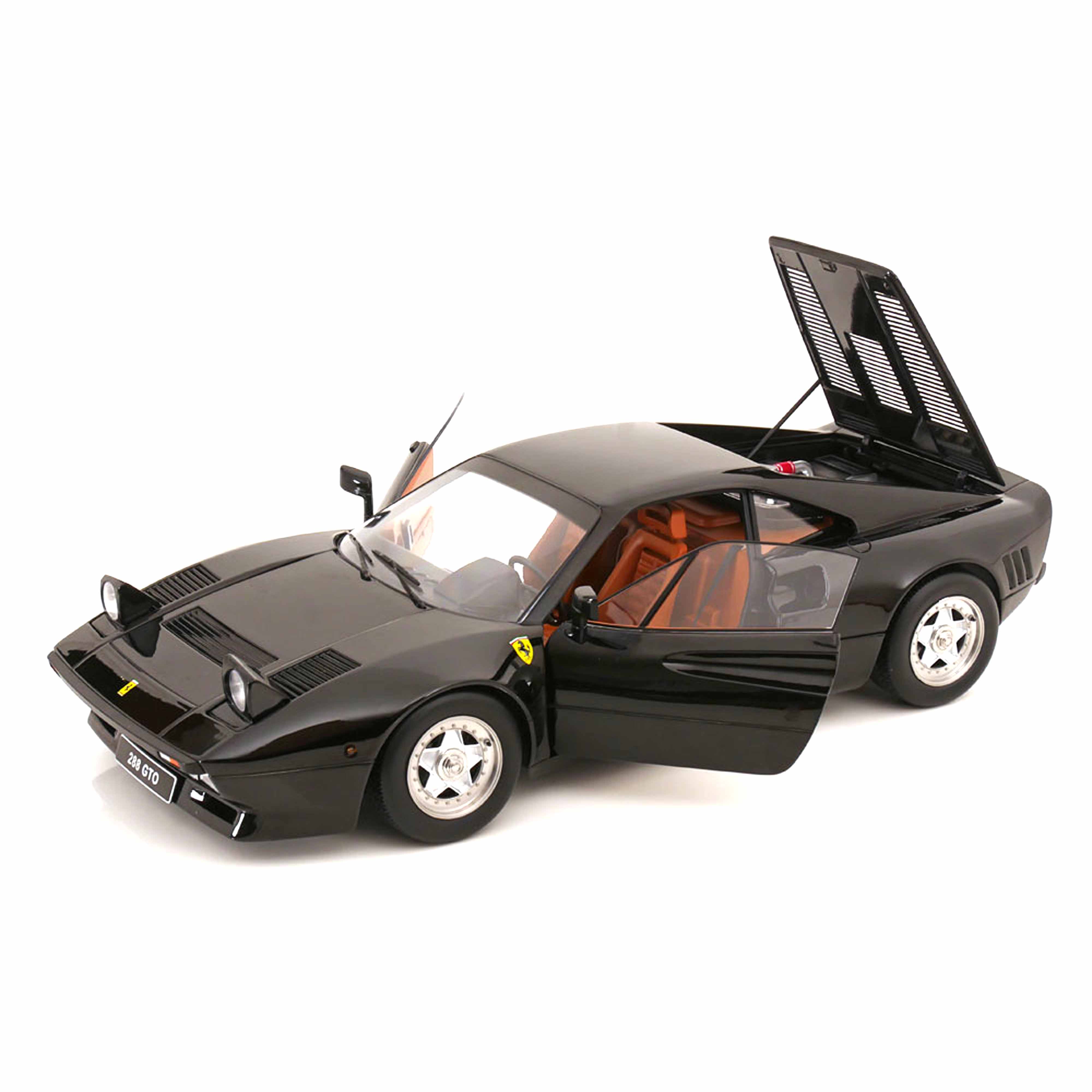 Ferrari 288 GTO 1984 Noir 1/12