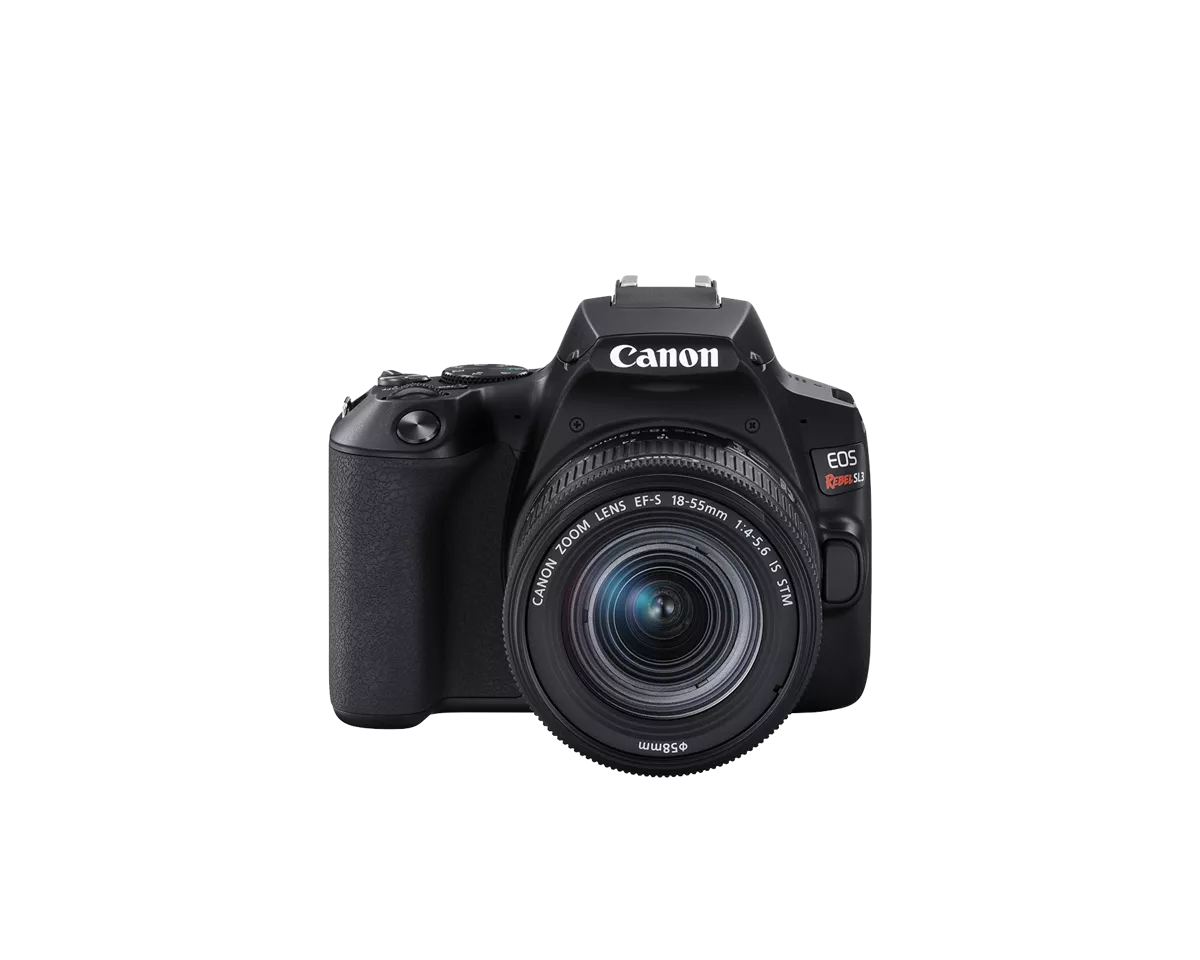 Refurbished EOS Rebel SL3 EF-S 18-55mm f/4-5.6 IS STM Lens Kit Black
