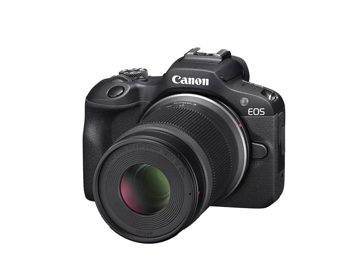 EOS R100 RF-S18-45mm F4.5-6.3 IS STM & RF-S55-210mm F5-7.1 IS STM Lens Kit