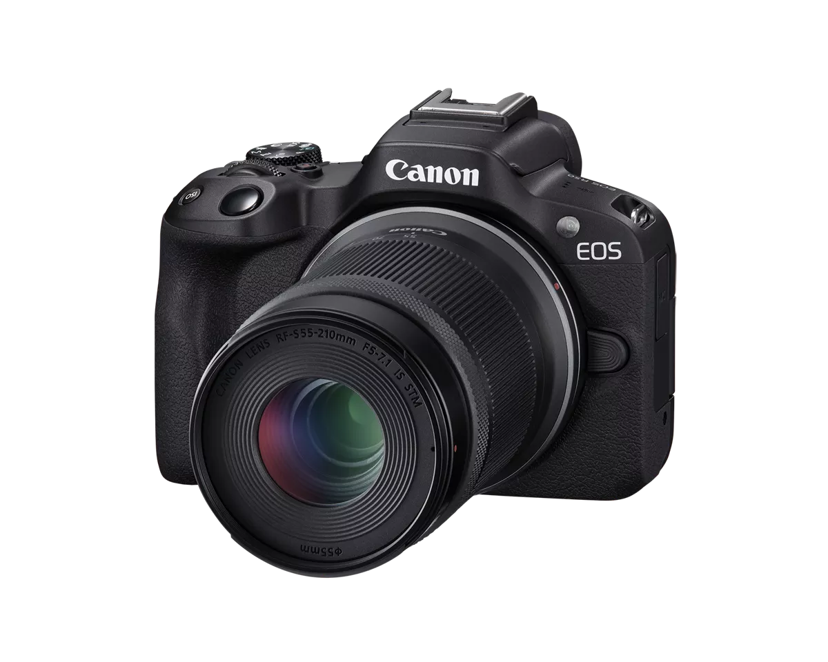 EOS R50 RF-S18-45mm F4.5-6.3 IS STM & RF-S55-210mm F5-7.1 IS STM Lens Kit