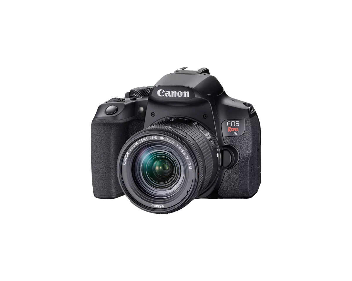 Refurbished EOS Rebel T8i EF-S 18-55mm f/4-5.6 IS STM Kit
