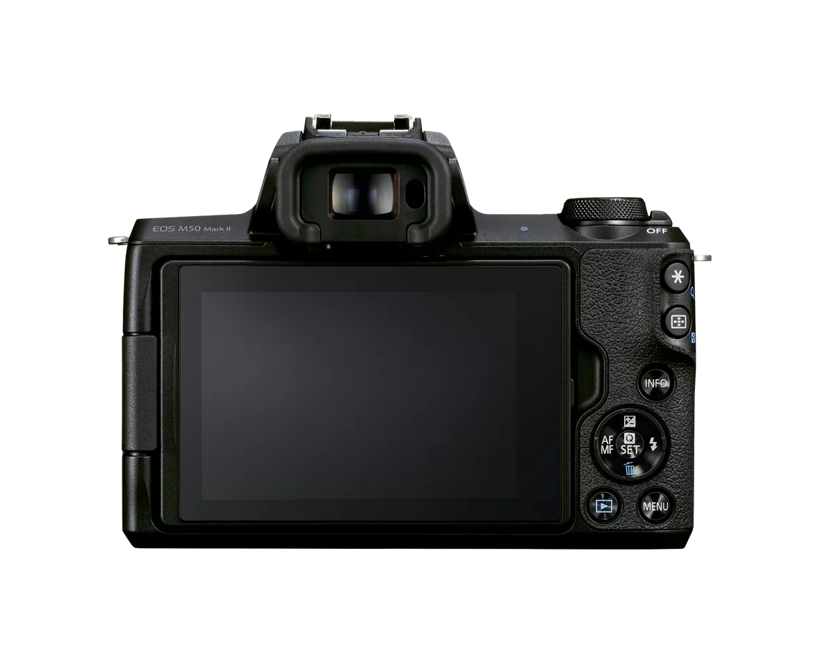 Refurbished EOS M50 Mark II EF-M 15-45mm f/3.5-6.3 IS STM Lens Kit Black