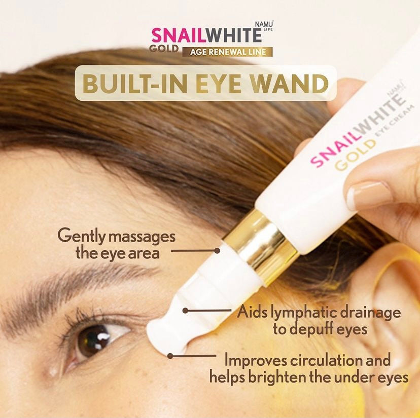 NAMU LIFE SNAILWHITE Gold Advanced Retinol Eye Cream