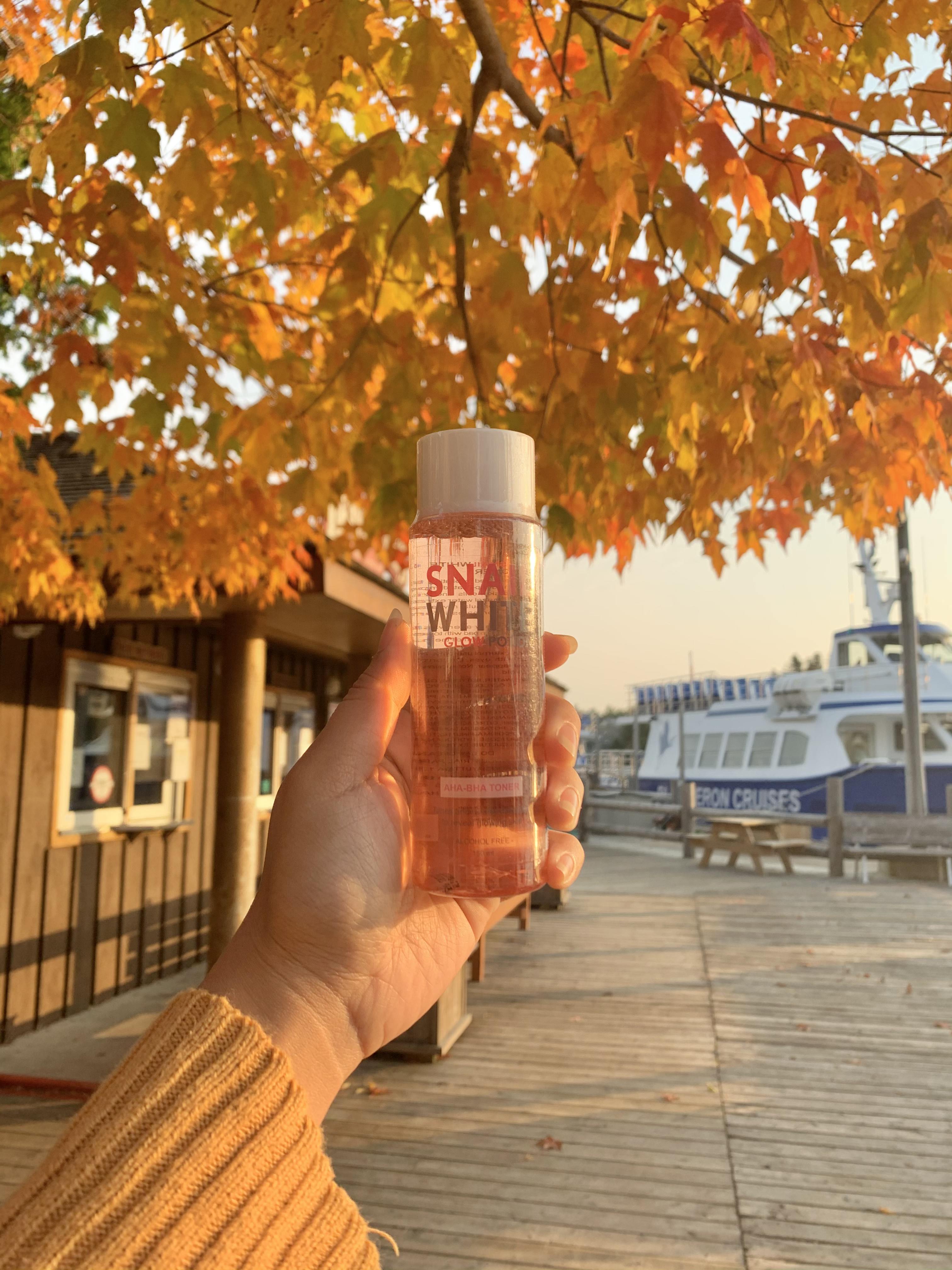 NAMU LIFE SNAILWHITE Glow Potion AHA BHA Toner