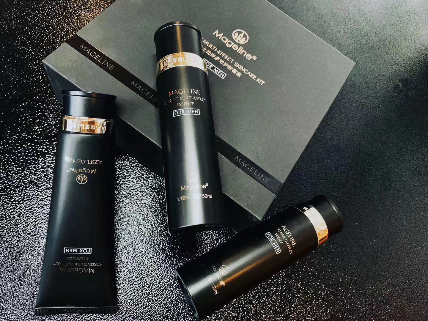 Mageline Multi-Effect Skincare Kit for Men