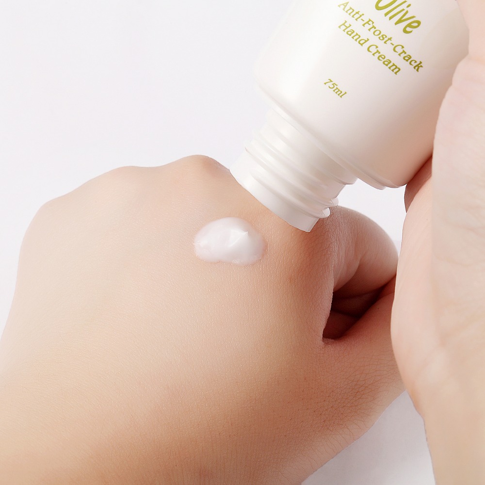 Olive Hand Cream GENIE PUR Fragrant Hand Lotion 75ml Long-lasting Hand Care Moisturizing Anti-drying Prevent Hand Skin Crack