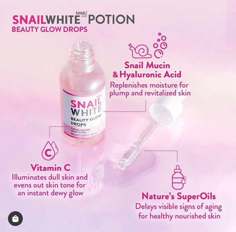 NAMU LIFE SNAILWHITE Beauty Glow Drops 30ml